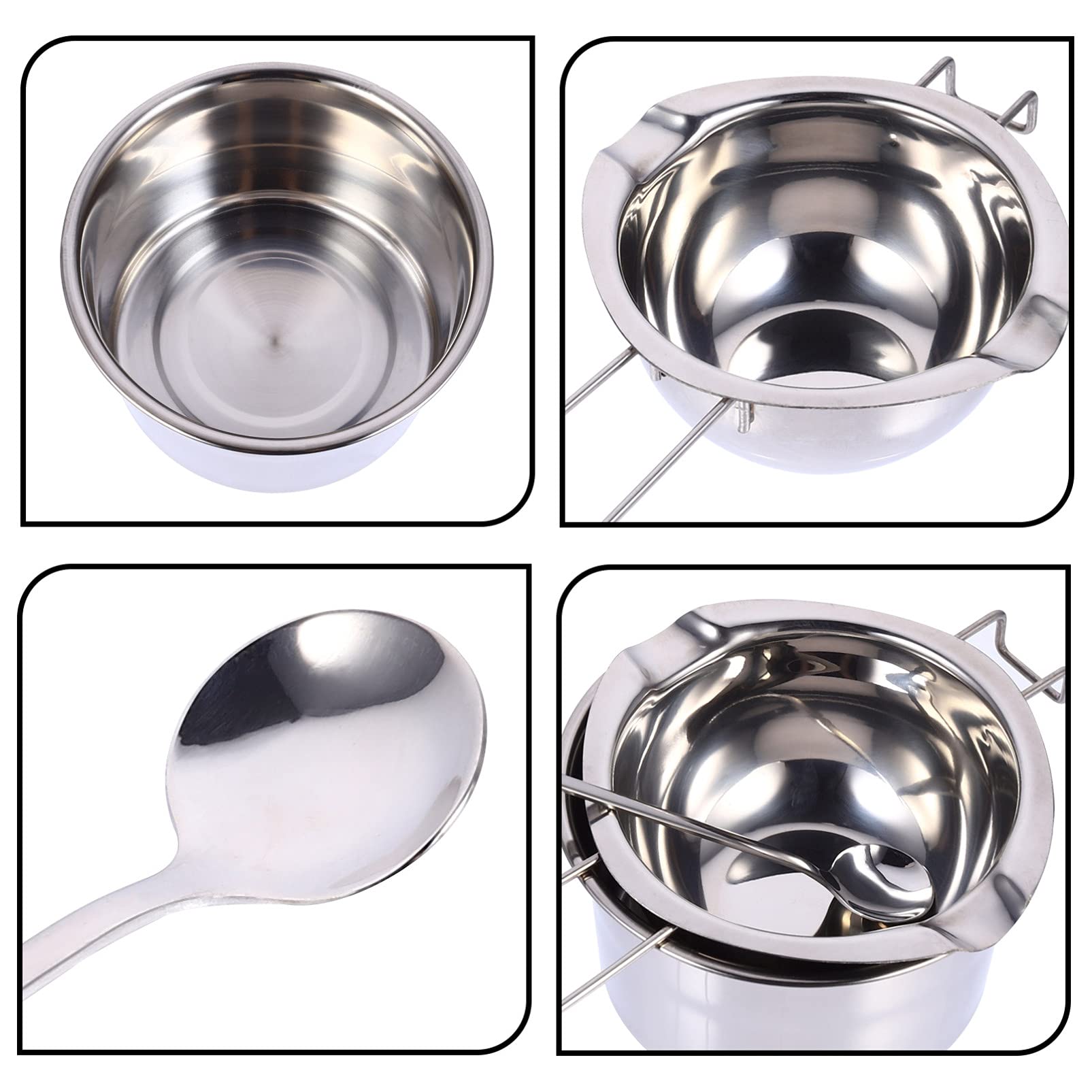 Hemoton 1 Set Lightweight Camping Cookware - Portable Hiking & Picnic Cooking Kit with Milk Pan - Perfect for Backpacking, Outdoor Adventures & Family Camping Trips