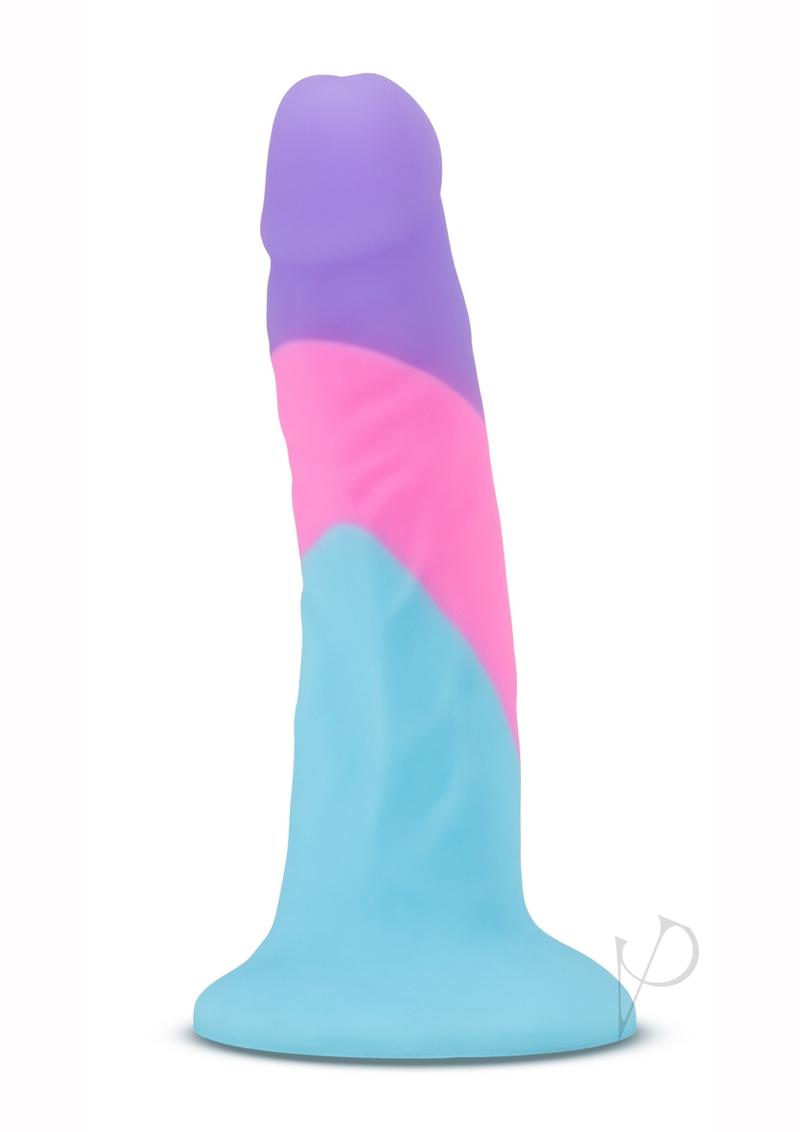 Avant D15 Vision of Love Silicone Dildo 5.5 Inch Multicolor - Waterproof & Body-Safe Adult Toy for Couples Play, Solo Pleasure & Sensual Exploration