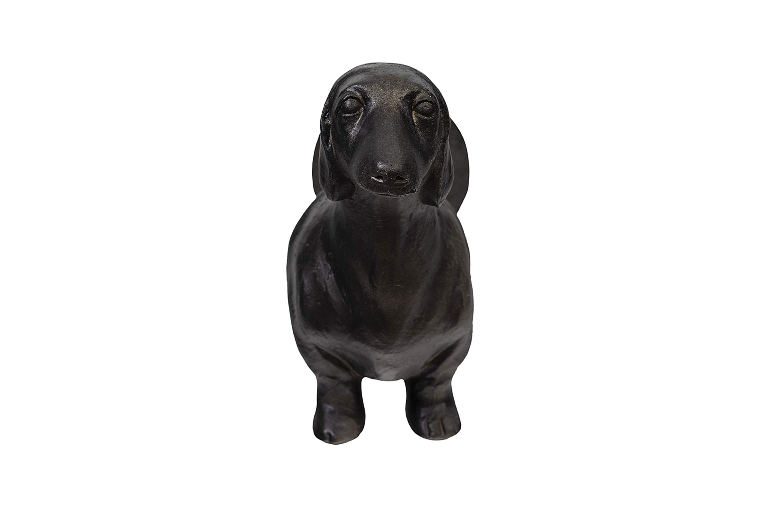 Creative Co-Op Dachshund Dog Paper Towel Holder - Bronze Kitchen Organizer for Entertaining & Home Decor - Perfect for Kitchen, Bar, or Party Use