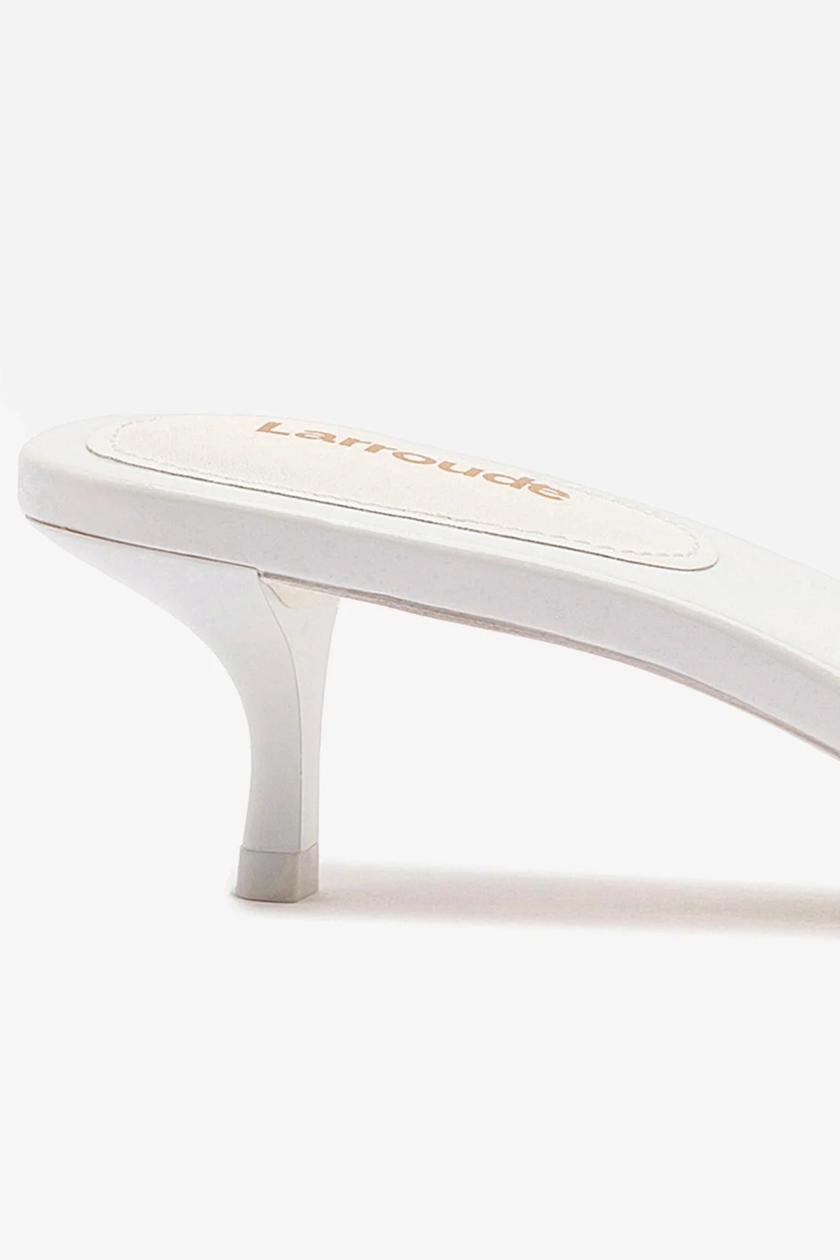 Greta Mule Women's Shoes in White Patent Leather - Comfortable Slip-On Loafers for Office, Casual Wear & Everyday Outfits