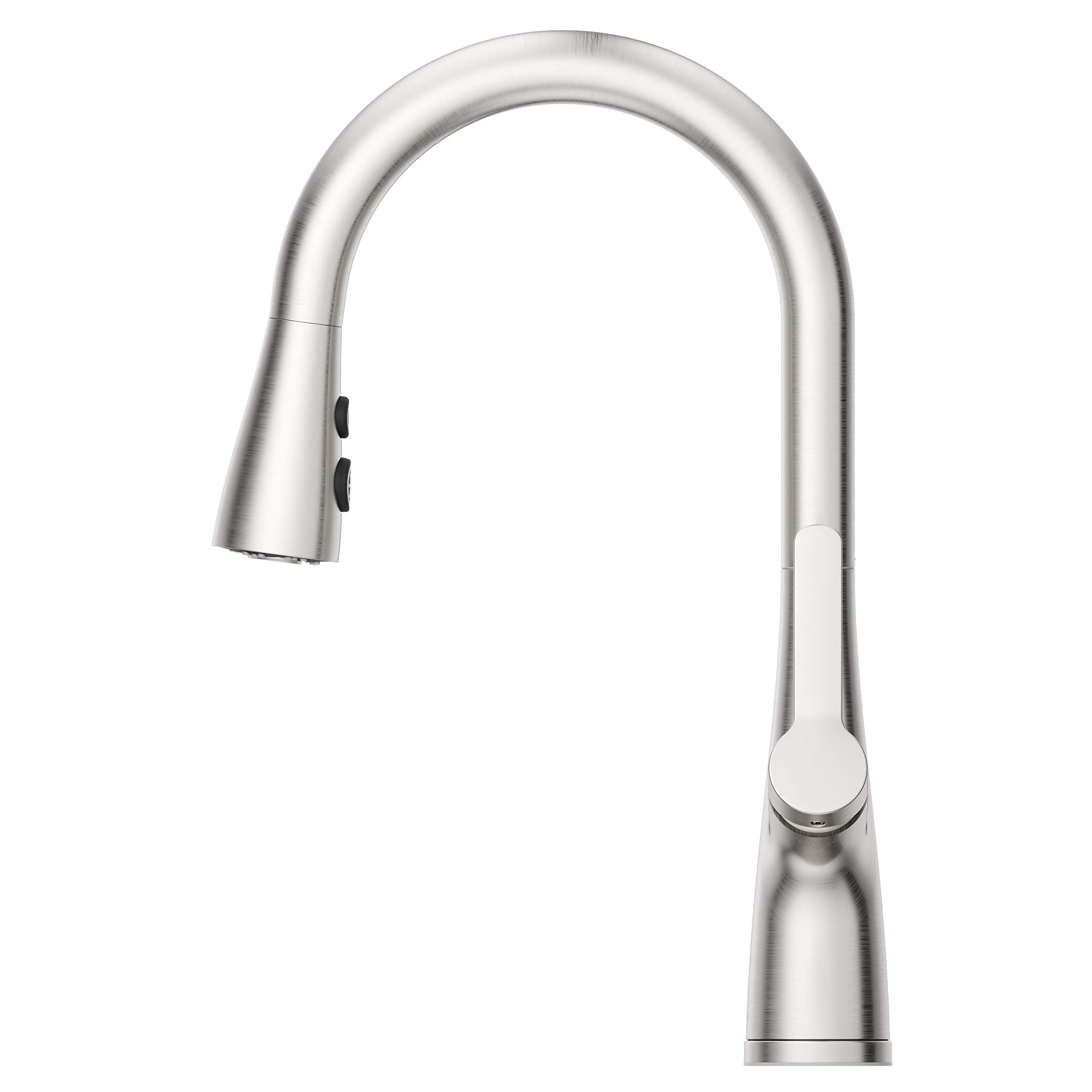 Pfister LG529NES Neera Pull Down Kitchen Faucet - Stainless Steel, High Arc Spout, Single Handle, Easy Installation - Perfect for Modern Kitchens, Dishwashing & Food Prep