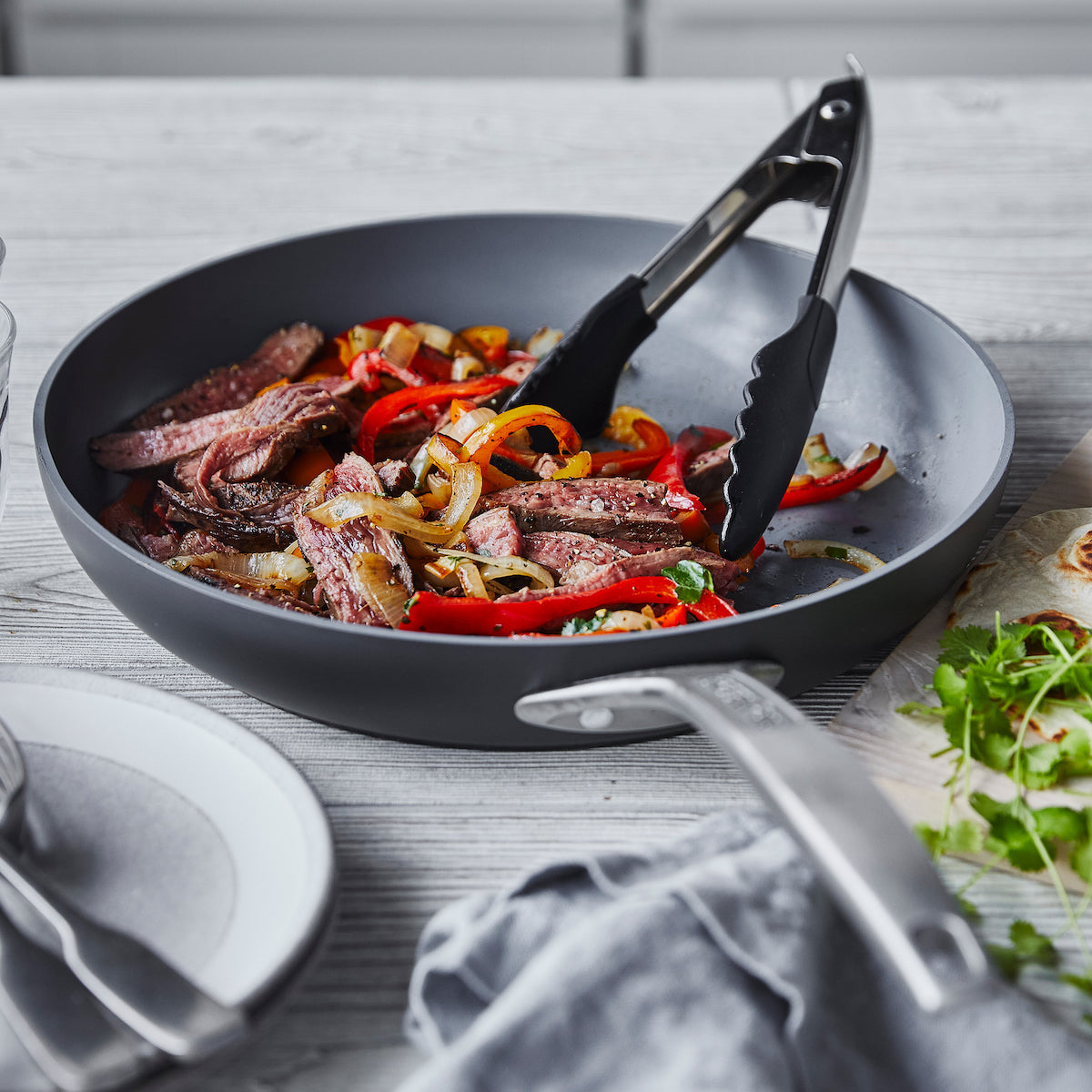 Paris Pro Ceramic Nonstick 8-Inch Frying Pan - Healthy Cooking Skillet for Eggs, Pancakes & Stir Fry | Oven & Dishwasher Safe Non-Toxic Cookware