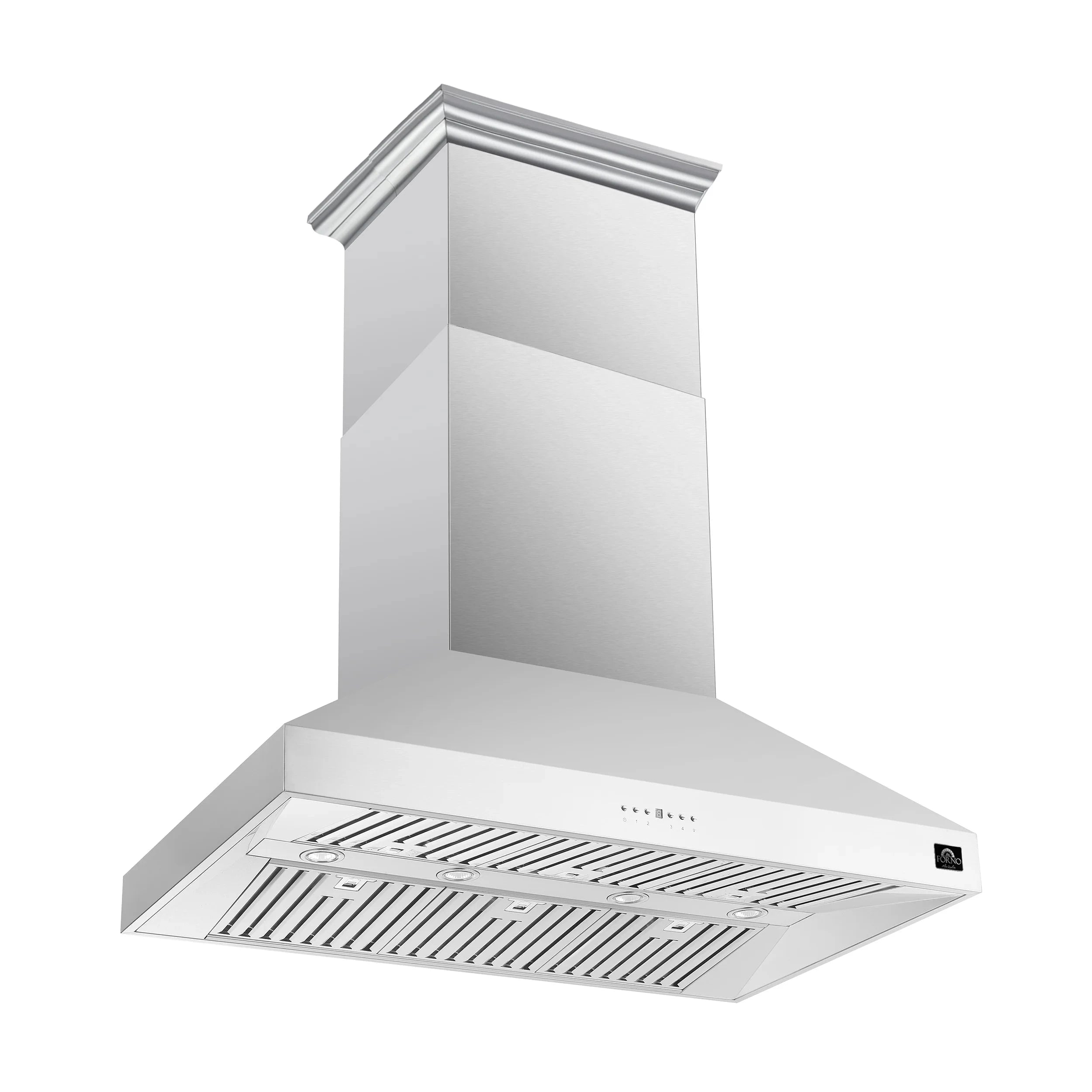 **Forno 48-Inch Dual Fuel Range with Modern Grill Trim, Wall Mount Range Hood & 60-Inch Refrigerator - Premium Kitchen Appliance Package (FBDL 017 04CAUS) - Perfect for Modern Homes & Gourmet Cooking**