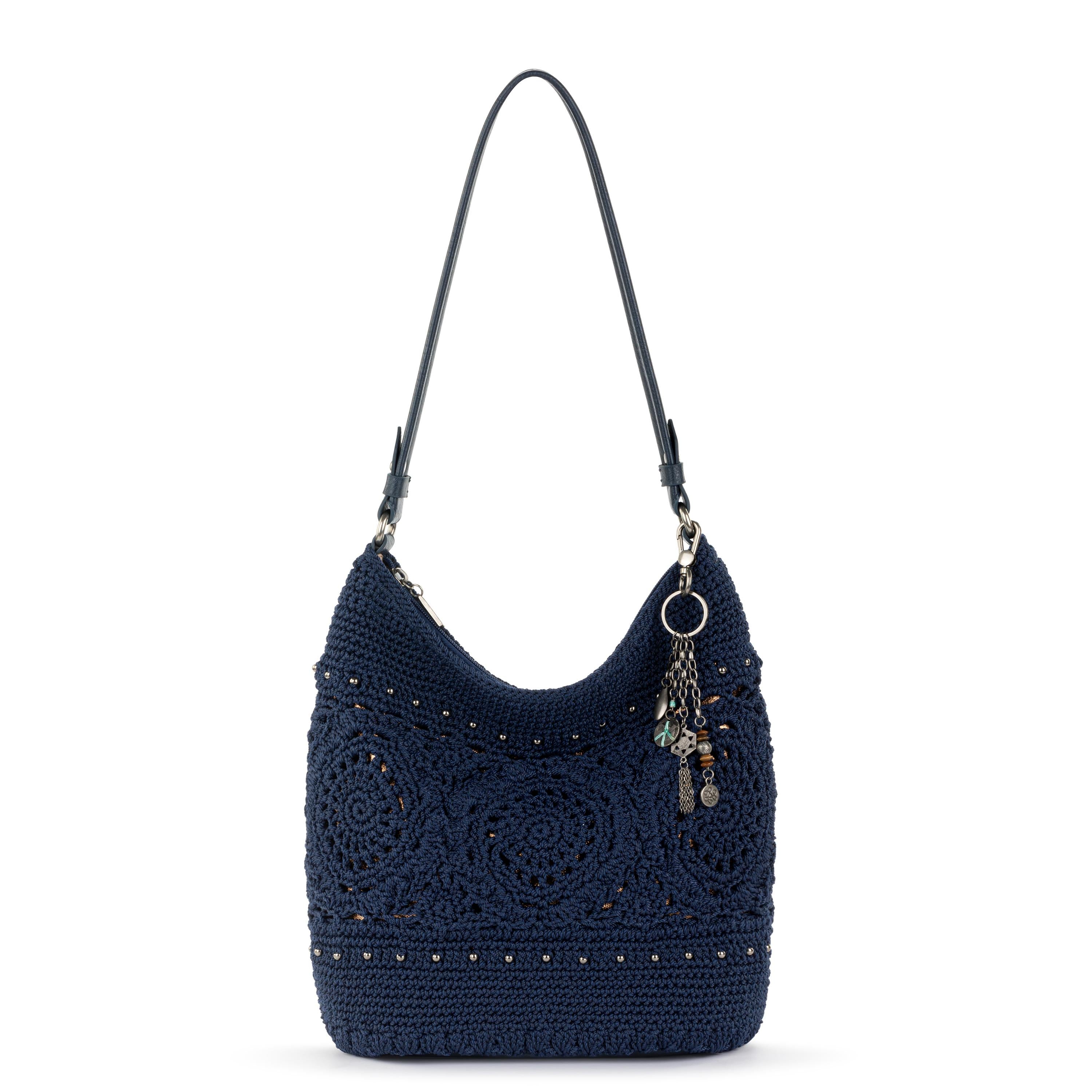 Hand Crochet - Denim Medallion