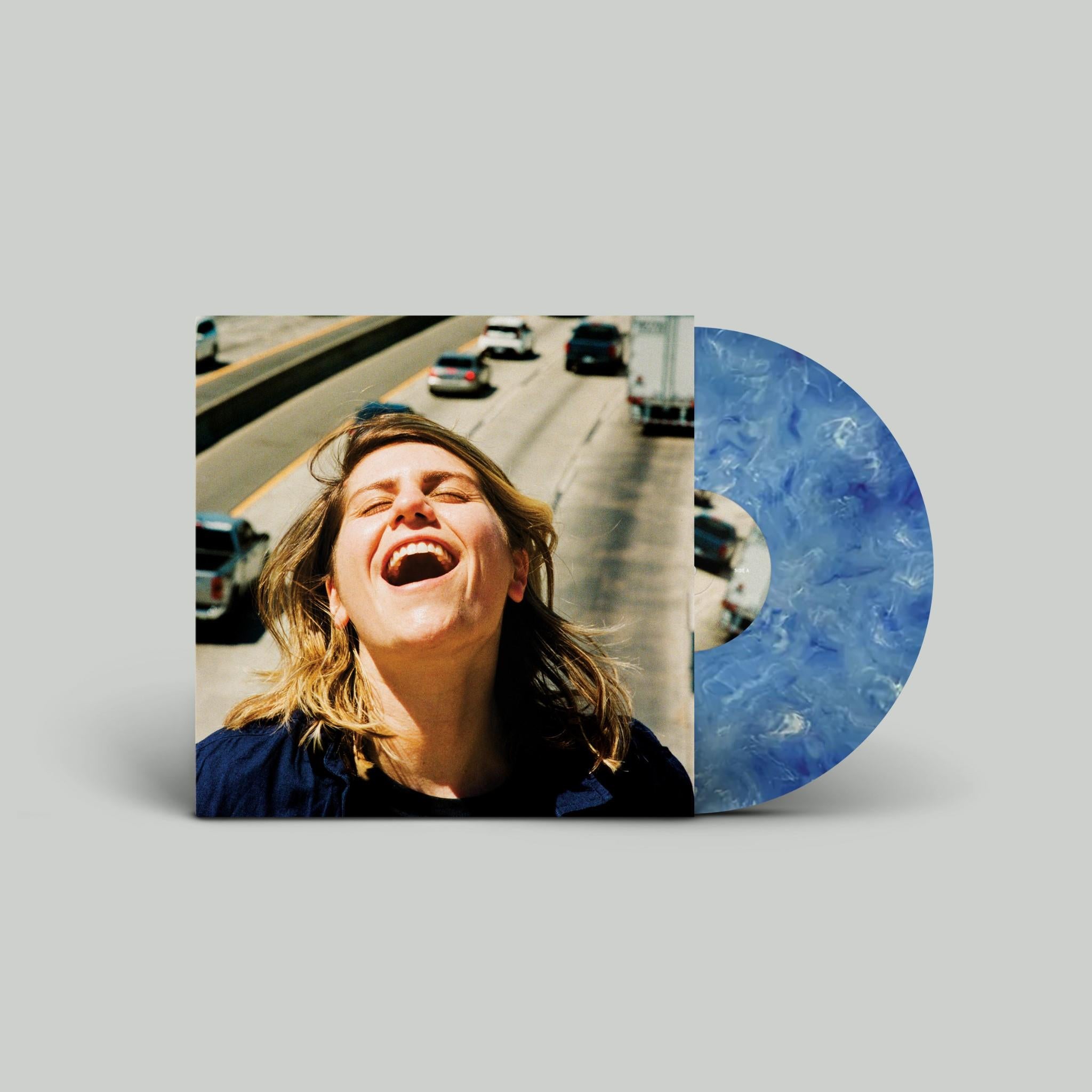 The Answer Is Always Yes - Blue & White Marbled Vinyl Record - Perfect for Music Lovers & Vinyl Collectors
