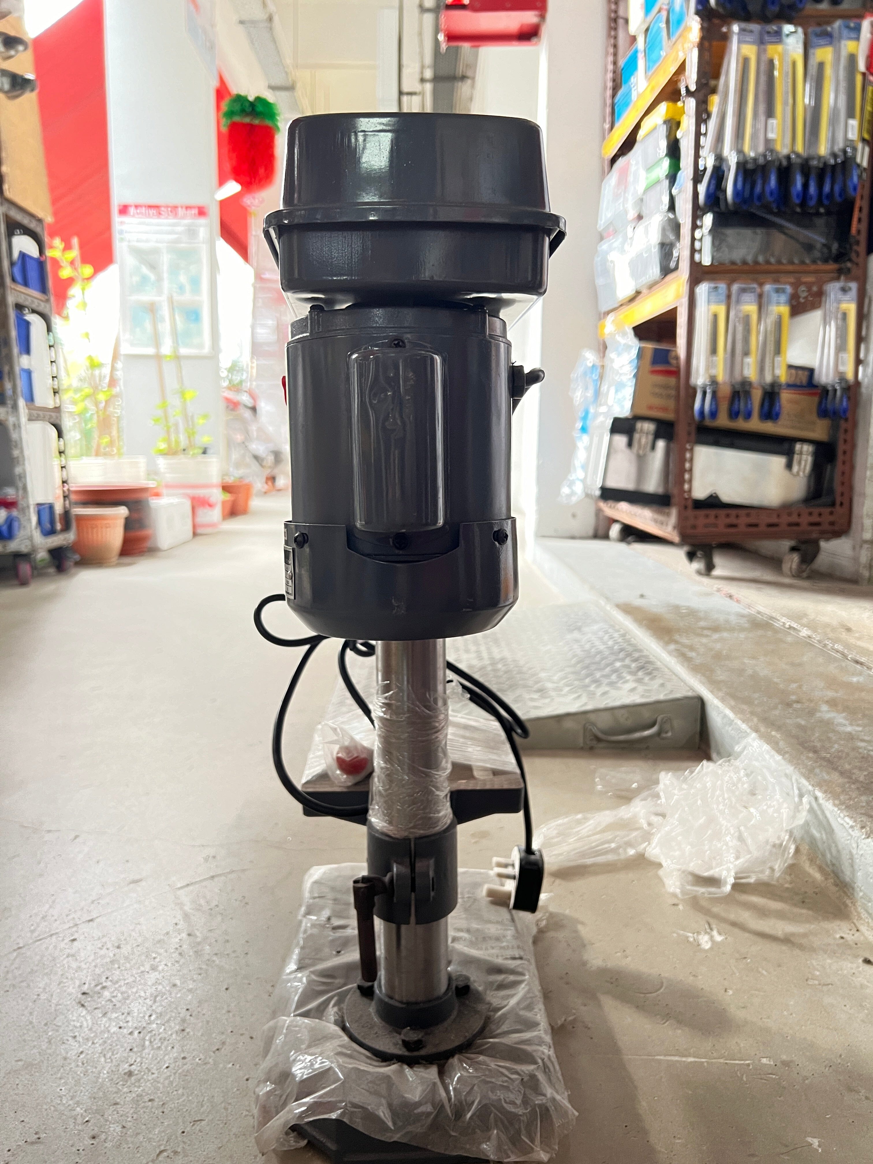 AIKO #ZJQ 16/4116K 3/4 HP 16mm Drill Press with Precision Chuck | Model 4116 ZJQ16 | Perfect for Woodworking, Metal Drilling & DIY Projects