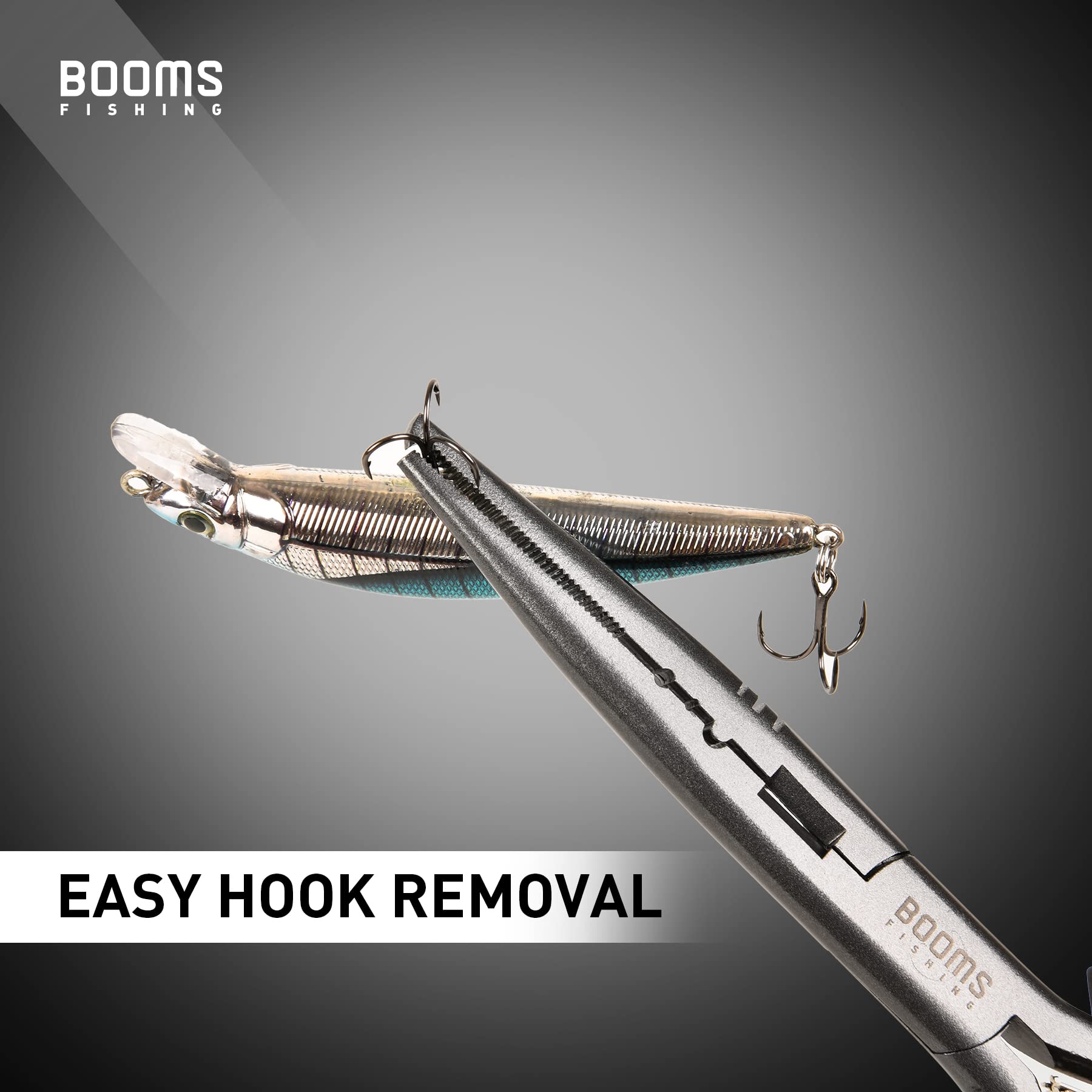 Booms Fishing F03 Needle Nose Fishing Pliers - 9