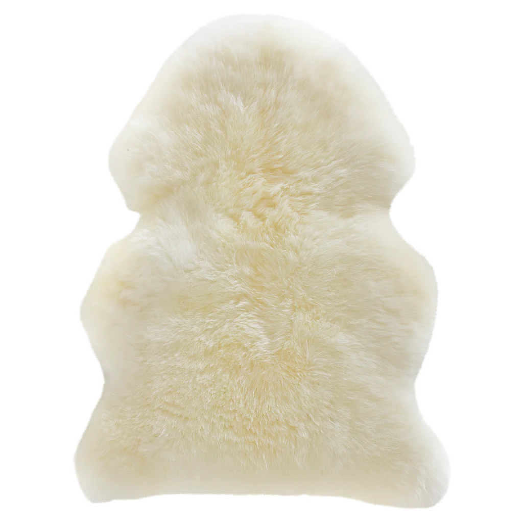 Premium New Zealand Long Wool Sheepskin Rug - Soft & Luxurious Natural Wool for Home Decor, Bedroom, Living Room, Nursery - Cozy & Warm Winter Essential
