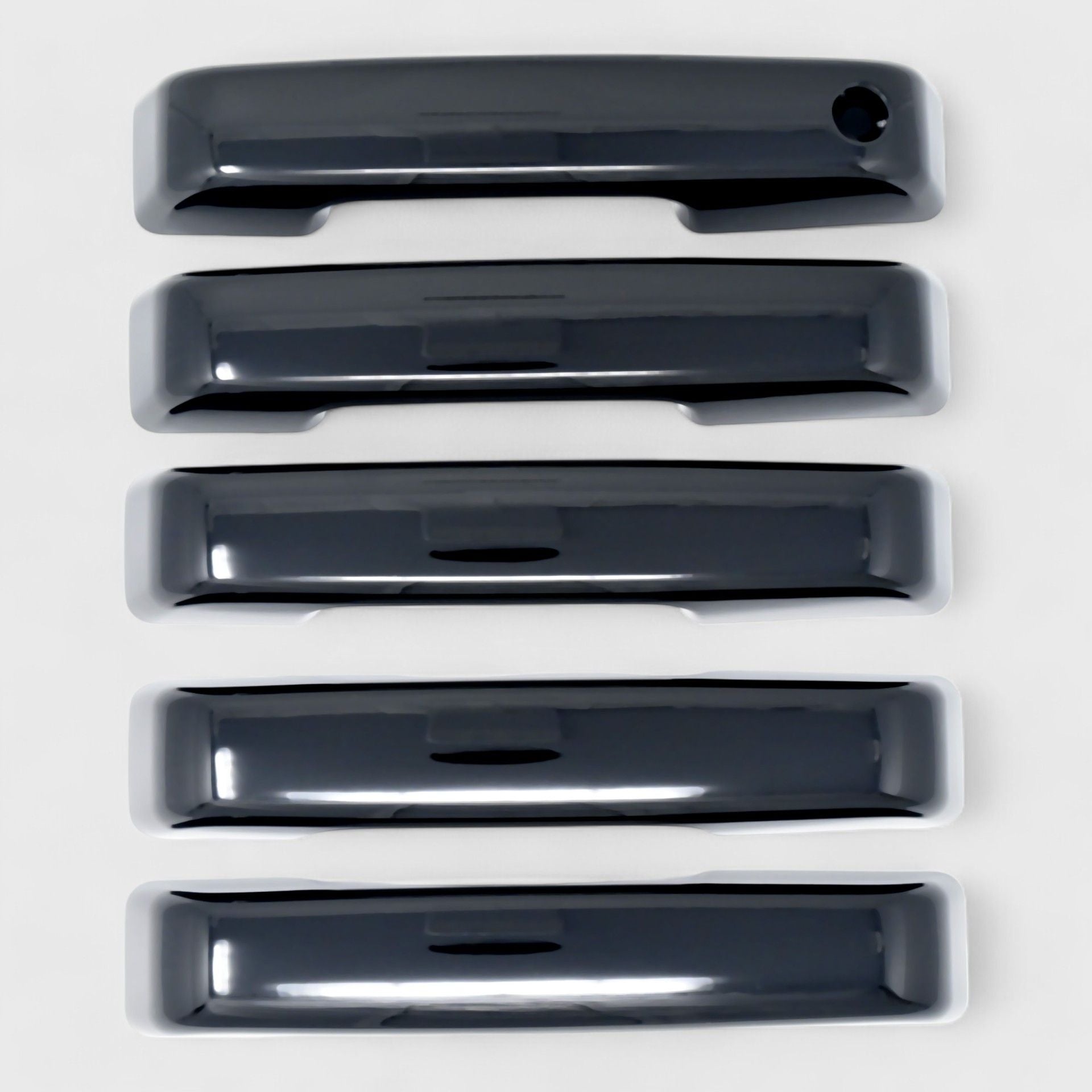 Gloss Black Chrome Delete Door Handle Covers for Cars - No Smart Key - DH6323BLK - Upgrade Your Vehicle's Exterior Style (Perfect for Car Enthusiasts & Auto Detailing)
