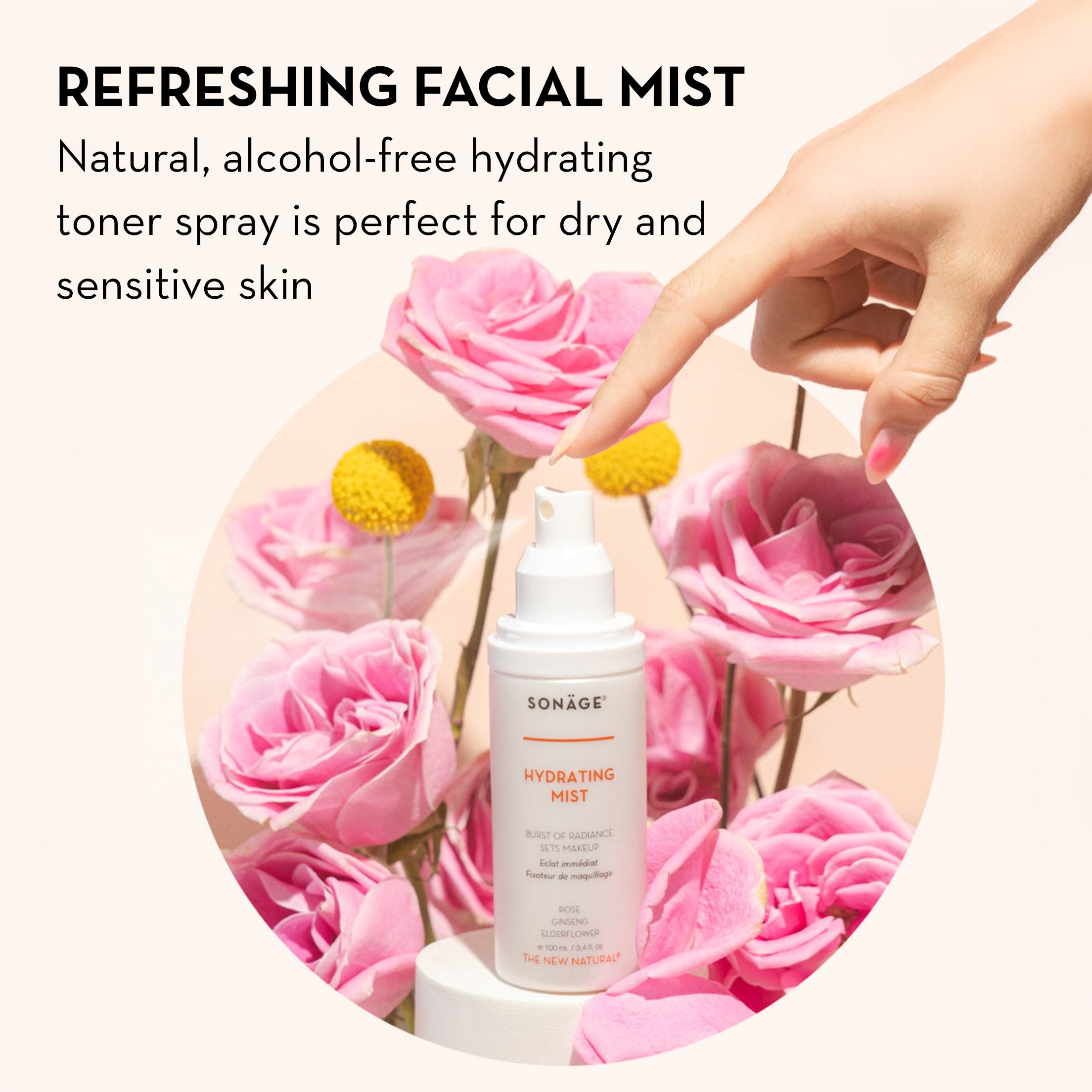 Best Hydrating Face Mist for Dry Skin - Soothing & Refreshing Facial Spray with Aloe & Hyaluronic Acid | Perfect for Travel, Gym & Daily Skincare Routine
