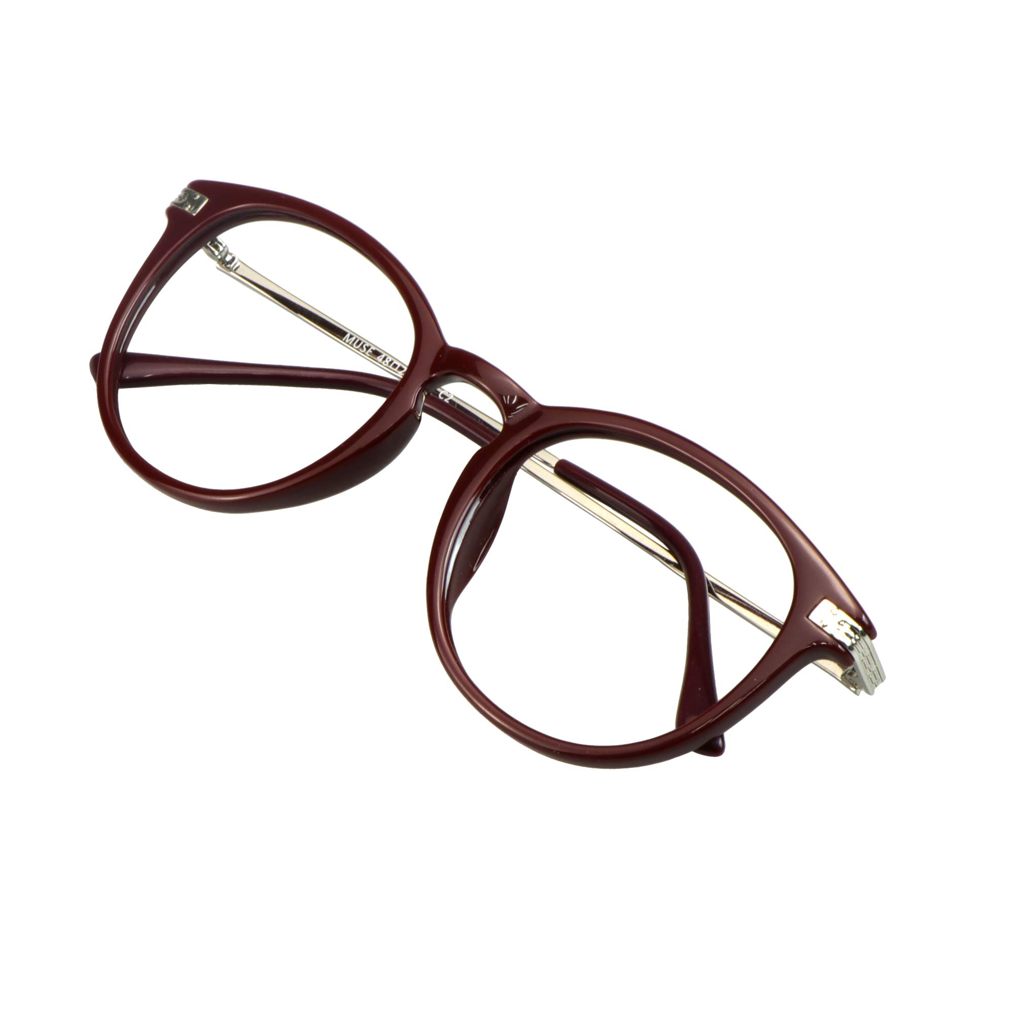 VisionGlobal Blue Light Blocking Glasses for Women - Anti Eyestrain Computer & Reading Glasses with Stylish Frame & Anti-Glare Coating - Perfect for Office Work, Gaming & Screen Time