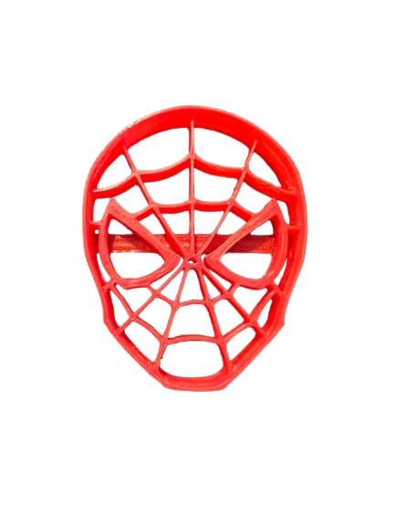 SpiderMan Inspired Cookie Cutters - Stainless Steel Baking Tools for Cakes, Biscuits & Fondant | Perfect for Birthday Parties, Superhero Themed Events & Holiday Baking