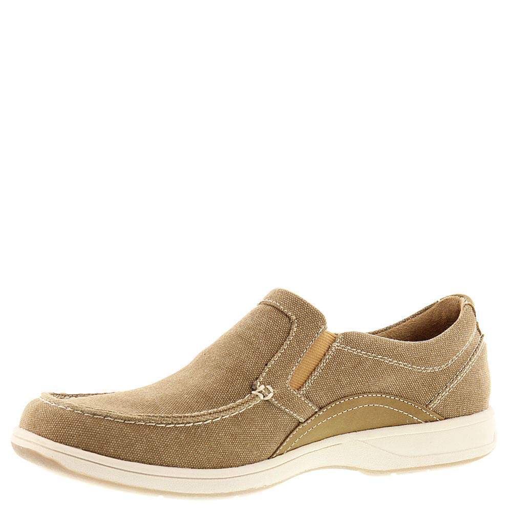Florsheim Men's Lakeside MT Comfortable Slip-On Slippers - Soft Indoor/Outdoor House Shoes for Relaxing at Home, Lounging & Backyard Wear