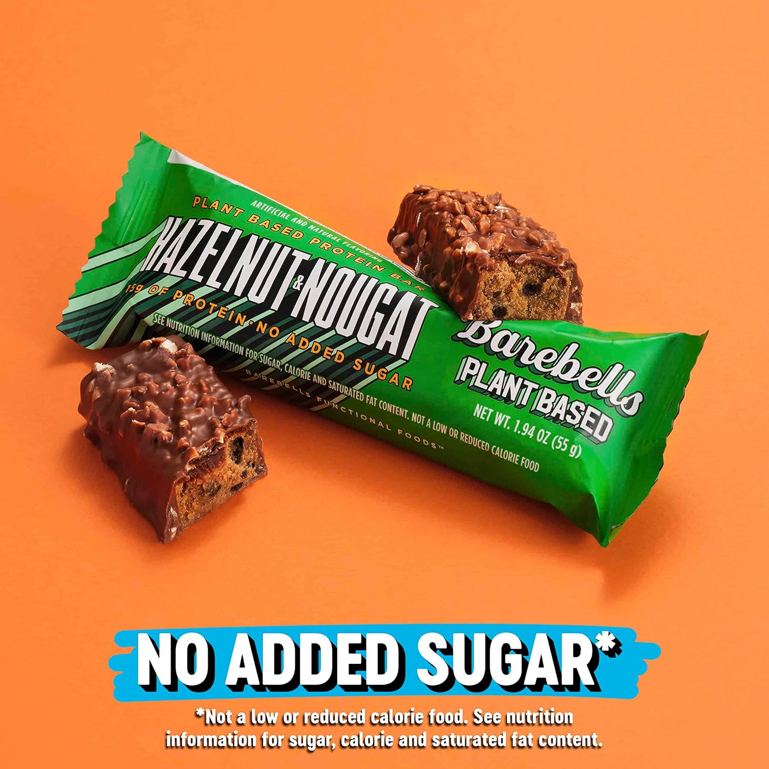 Barebells Vegan Protein Bar 12 Pack - 55g Each | High Protein Plant-Based Snack for Fitness, Gym & On-the-Go Energy | Gluten-Free Dairy-Free Vegan Protein Bars