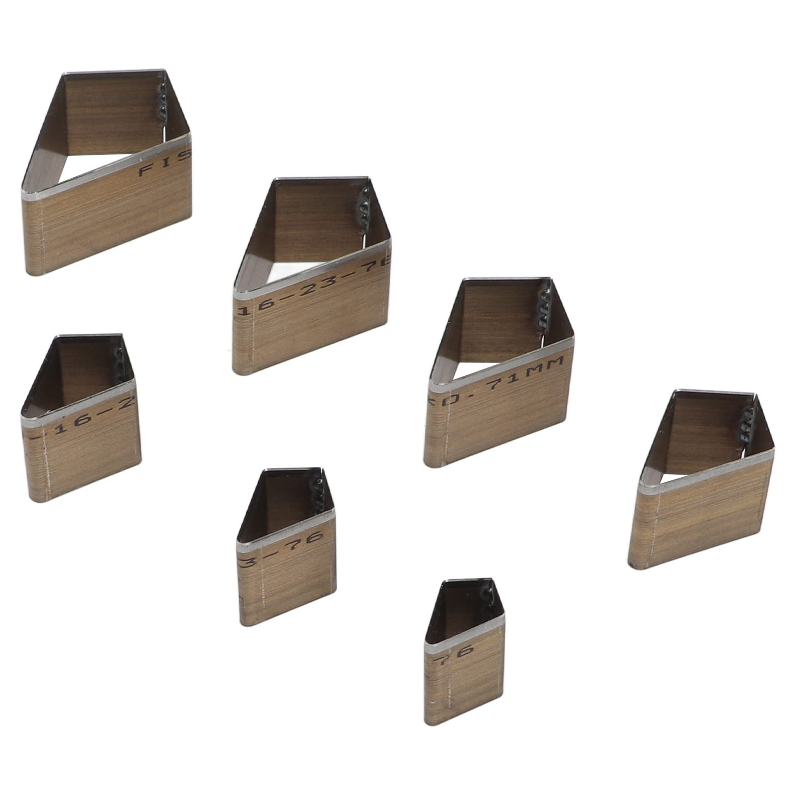 Shanrya DIY Leather Cutting Mold - Fast Prototyping Trapezoid Leather Die Cutter for Purses, Belts & Watch Straps | Easy to Use Leather Craft Tool for Handmade Bags, Accessories & Leather Goods