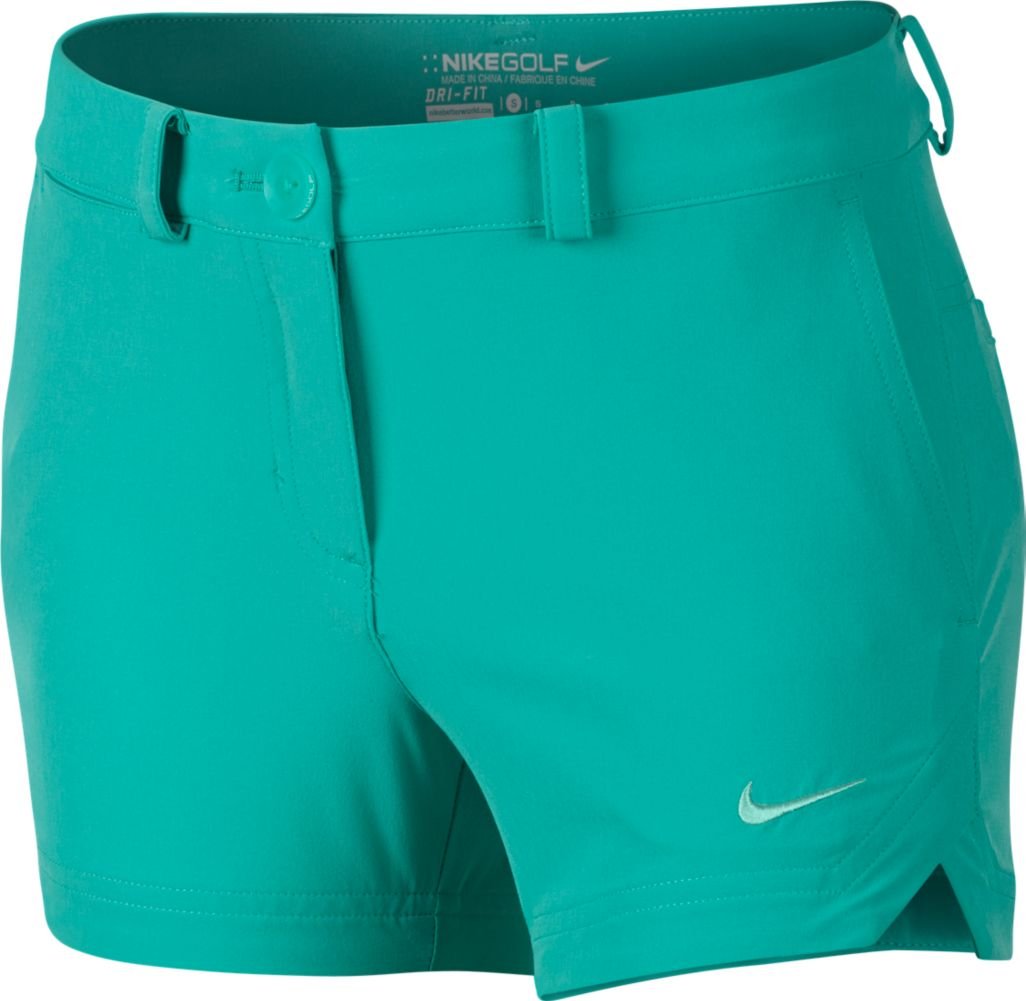 Nike Kids Girl's Dri-FIT Shorts - Light Retro/Artisan Teal - XL (16 Big Kids) - Moisture-Wicking Athletic Shorts for Running, Soccer & Play