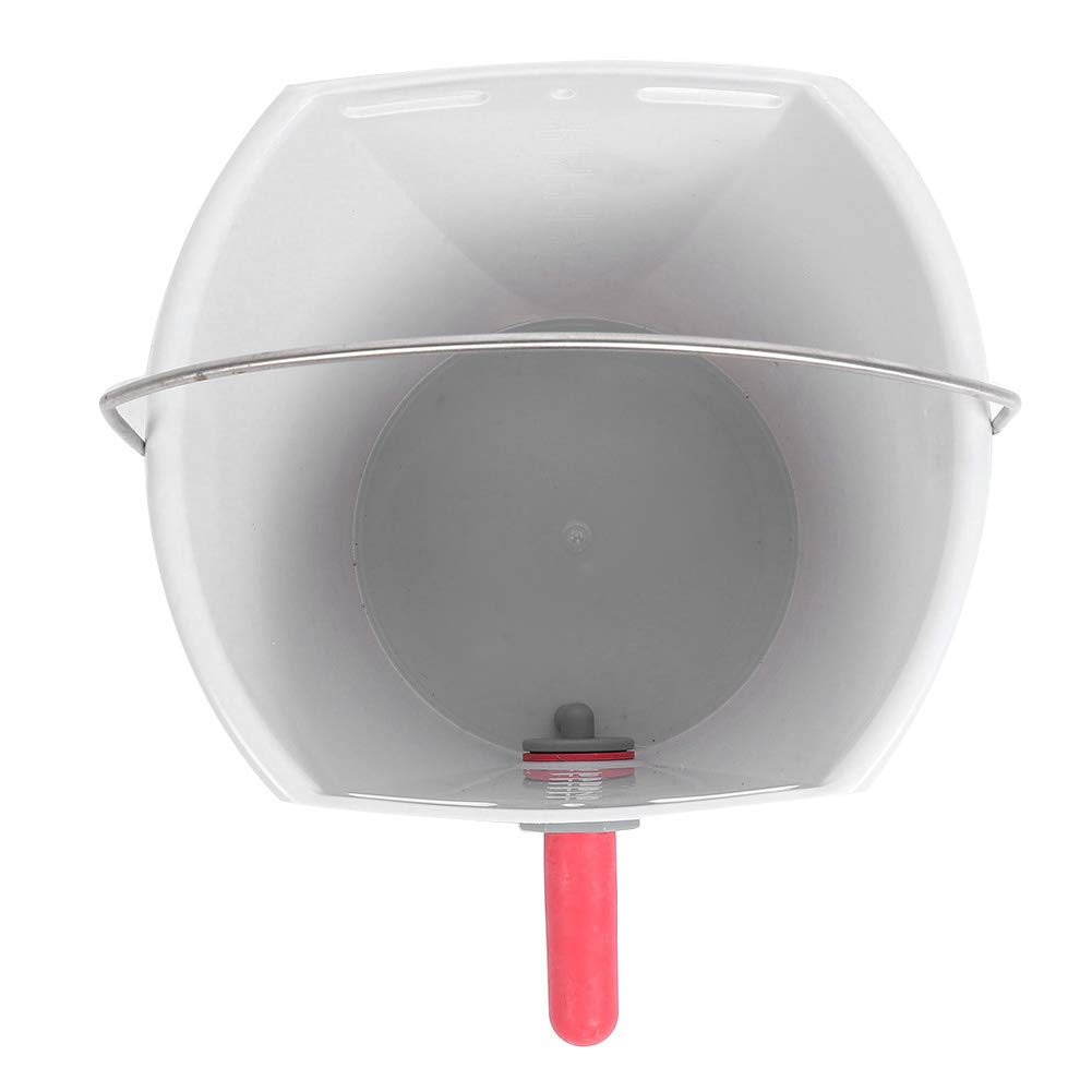 Worii HlMp70 Plastic Anti-Leak Milk Feeding Bucket for Cattle and Goats - Durable Multi-Nipple Design for Farm, Ranch, and Livestock Use