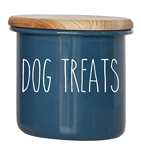 Premium White Dog Treats Vinyl Decal - Puppy Training Reward Sticker - Farmhouse Skinny Font Design - 4.5