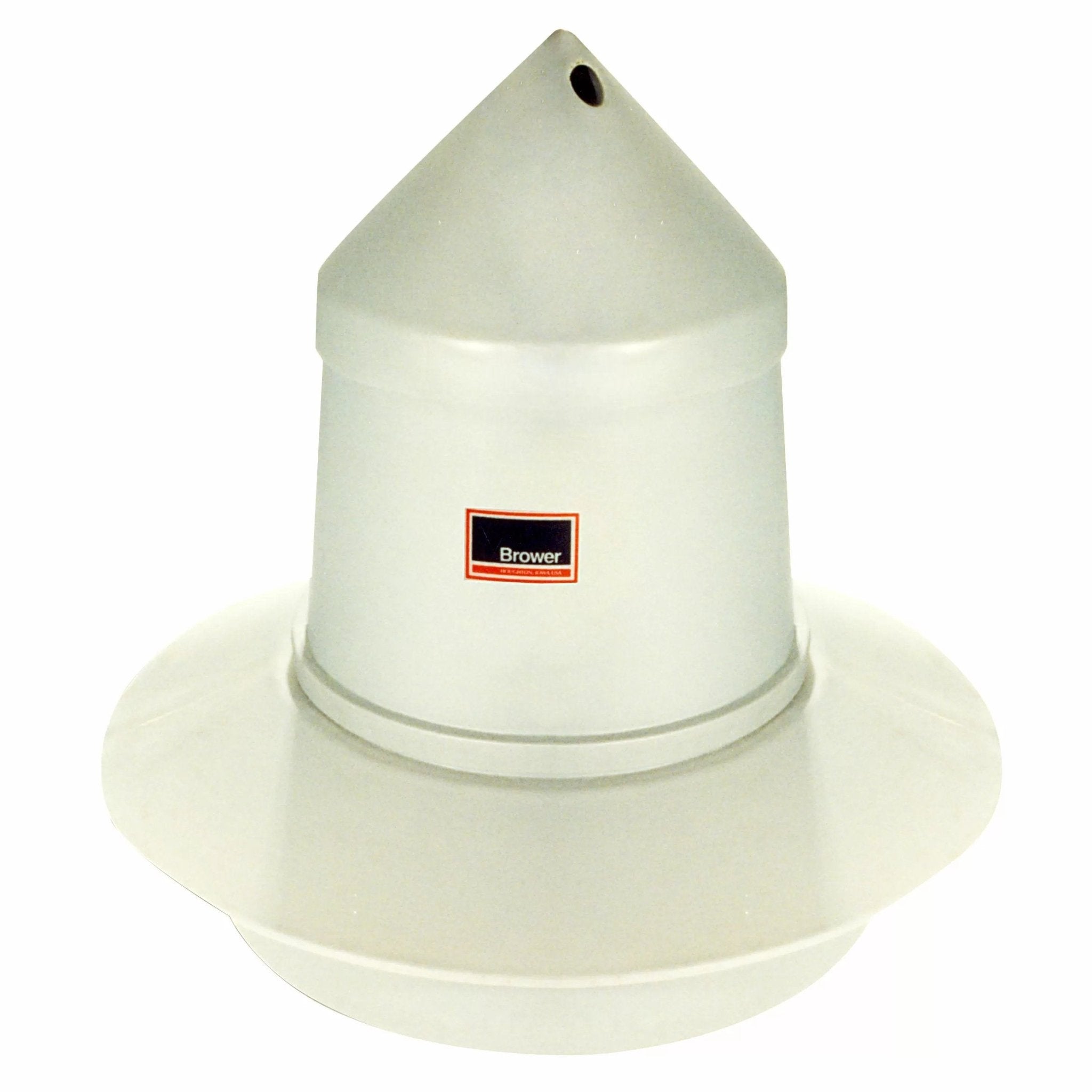 Brower® Game Bird Feeder - 200 Quail Capacity - Durable Outdoor Wildlife Feeder for Quail, Pheasants & Small Birds - Perfect for Backyard, Farm & Hunting Preserves