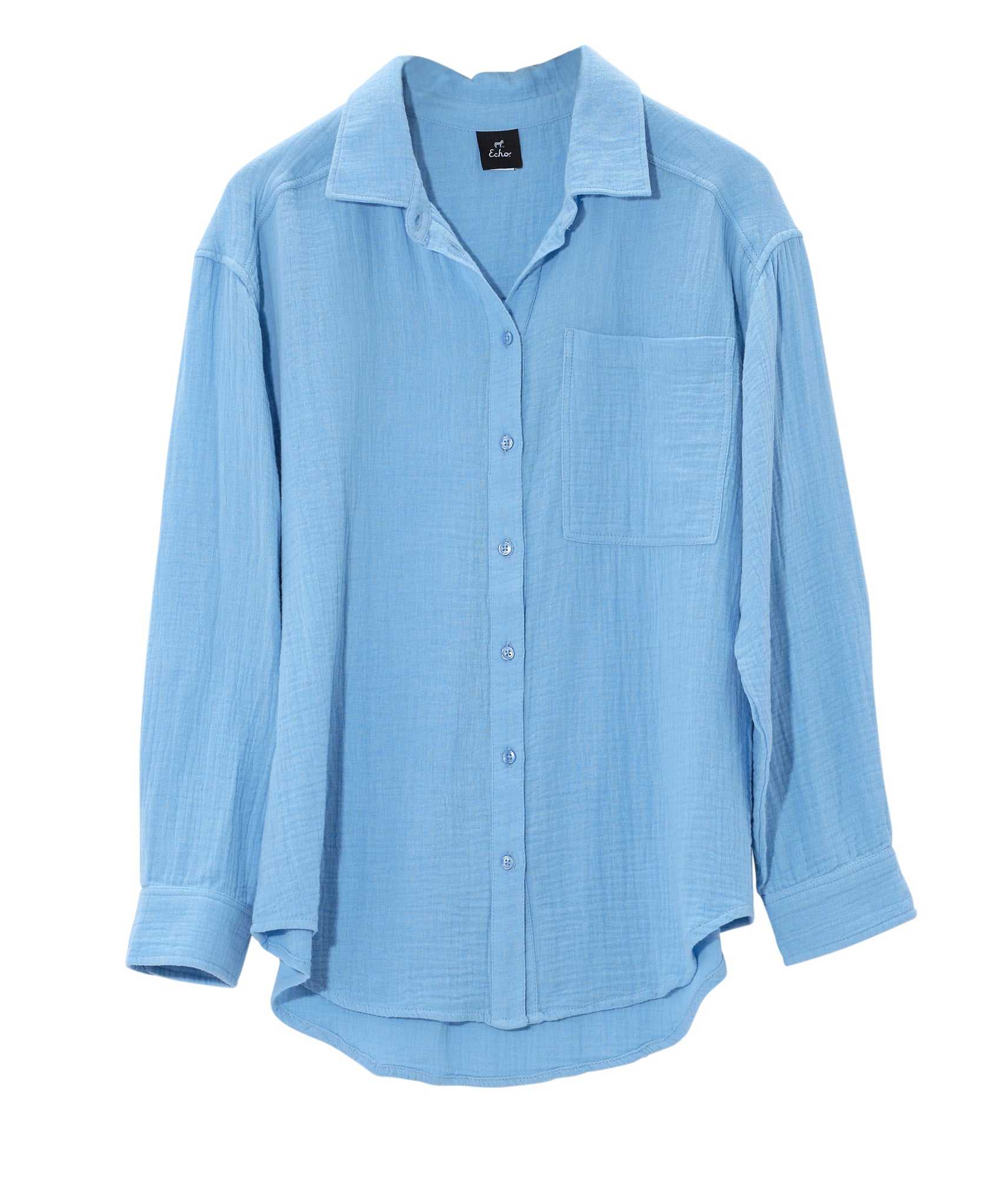 Supersoft Gauze Boyfriend Shirt for Women - Comfortable Loose Fit Long Sleeve Top for Casual Wear, Date Night & Layering