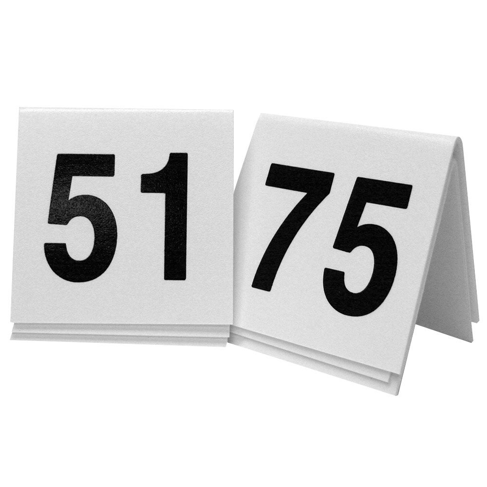227-2 Durable Break Resistant Number Tents, 3