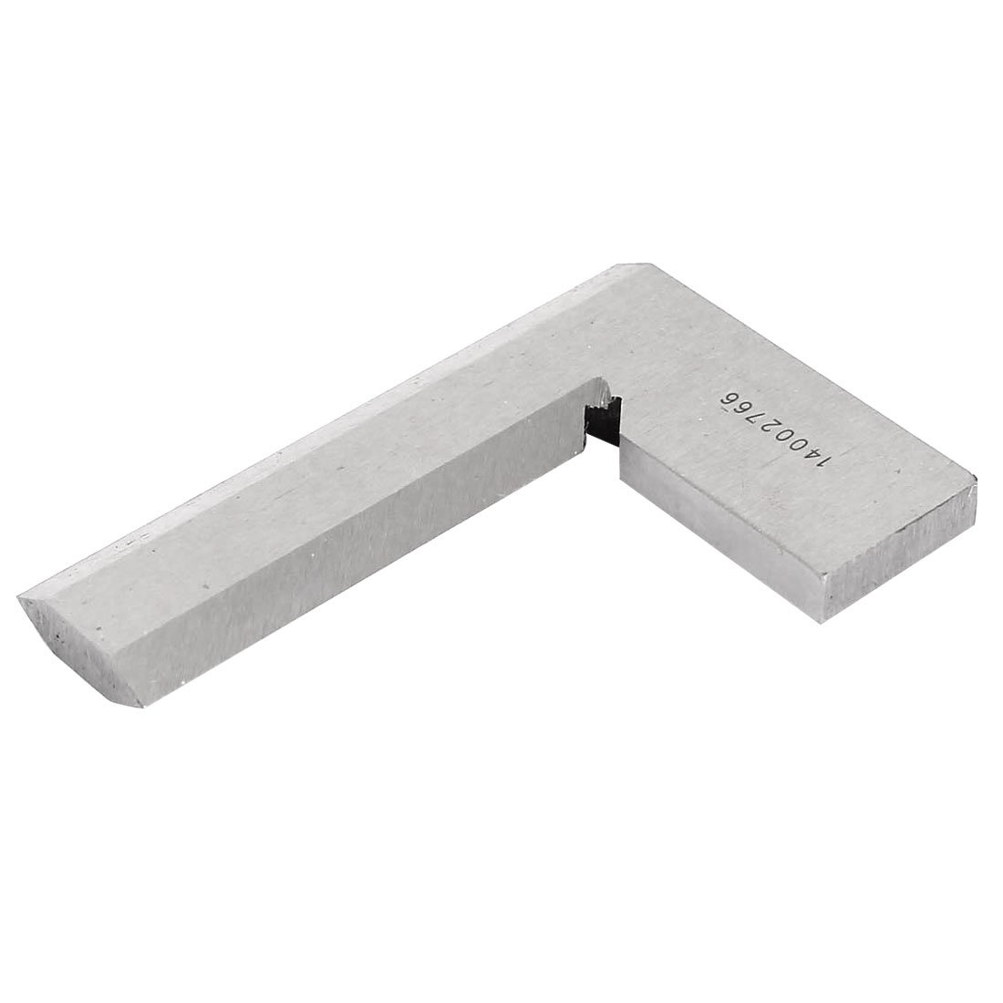 uxcell 63mm x 40mm Precision Metal 90 Degree Angle Metric Try Square Ruler - Professional Carpenter Tool for Woodworking, DIY Projects & Engineering Measurements