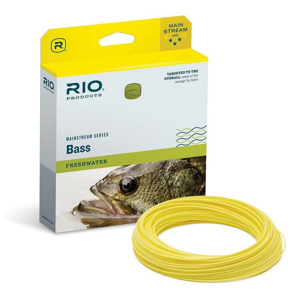 RIO Products Mainstream Trout Fly Line - Premium Floating Fly Fishing Line for Trout - Perfect for Freshwater Streams, Rivers, and Lakes