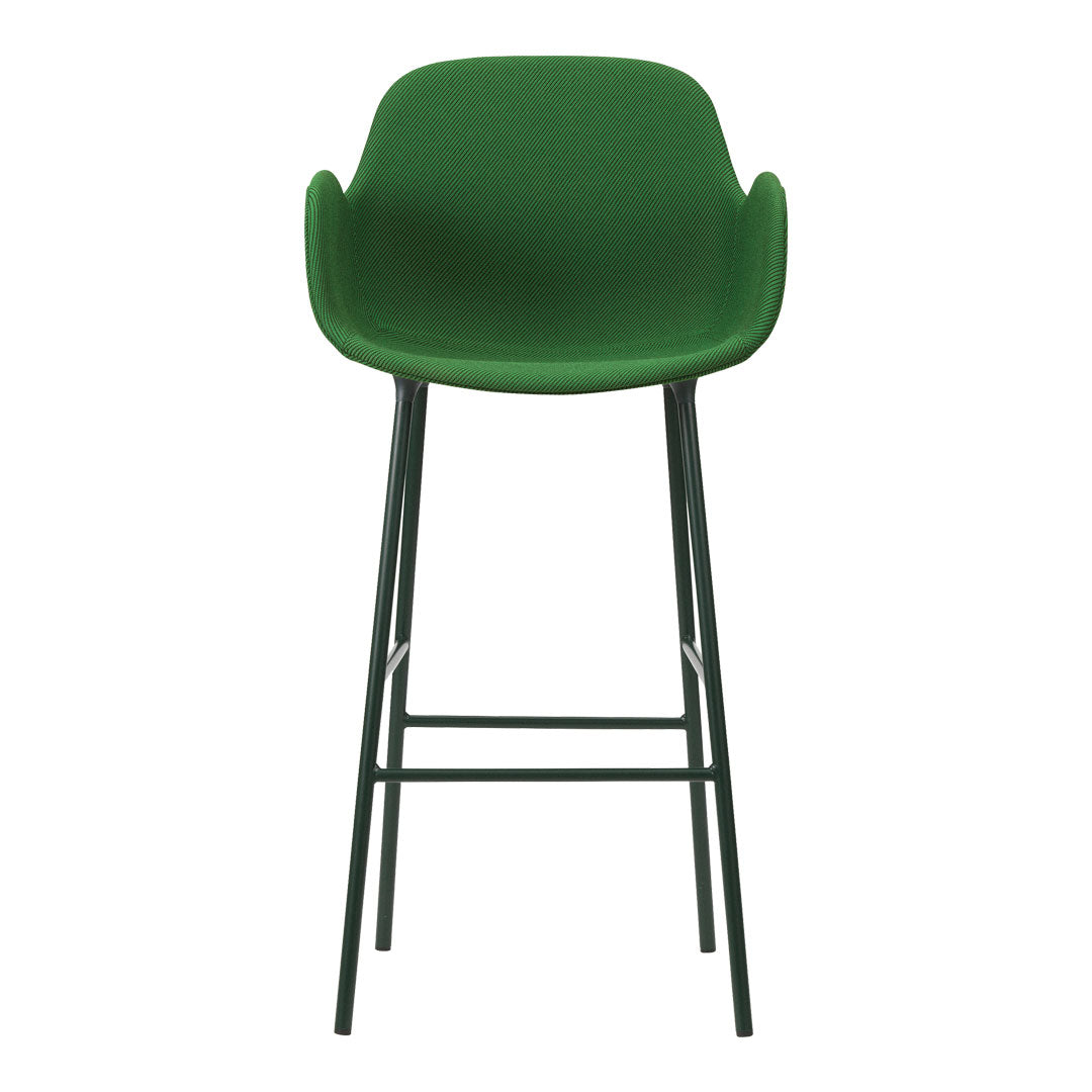 Form Bar Armchair - Fully Upholstered Modern Lounge Chair for Living Room, Bar, or Office | Comfortable Seating for Home Decor
