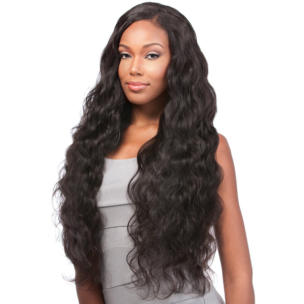 Sensationnel Brazilian Natural Body Wave Hair Extensions - 3-Pack Human Hair Weft Bundles for Length & Volume - Perfect for Daily Styling, Parties & Special Occasions
