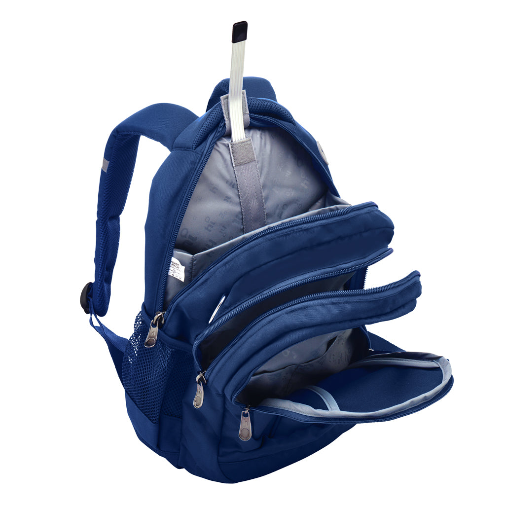Anatomic Medium Backpack with Reflective Strips - Lightweight Laptop Backpack for School, Work & Travel - Water-Resistant & Ergonomic Design for Daily Commute & Outdoor Activities