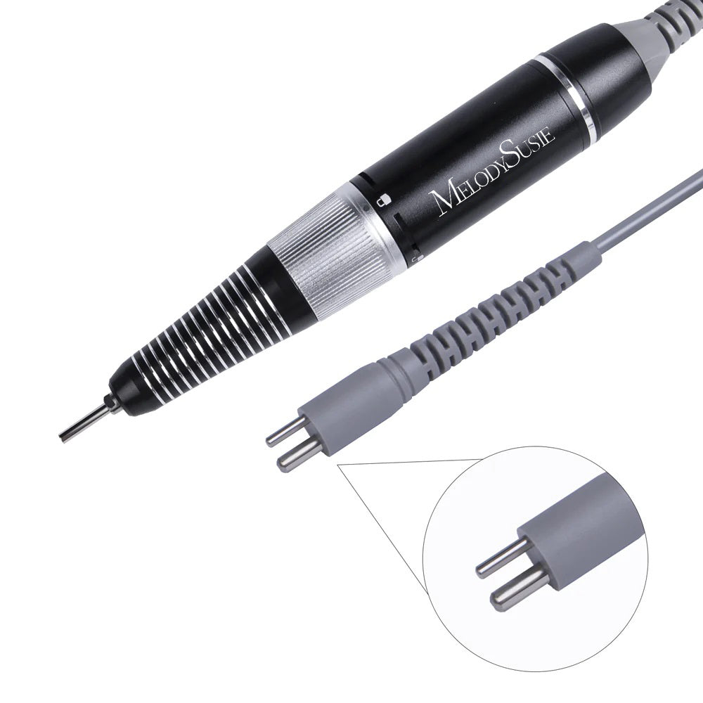 MelodySusie Replacement Hand Piece for Nail Drill - Professional Manicure & Pedicure Tool for Salon & Home Use