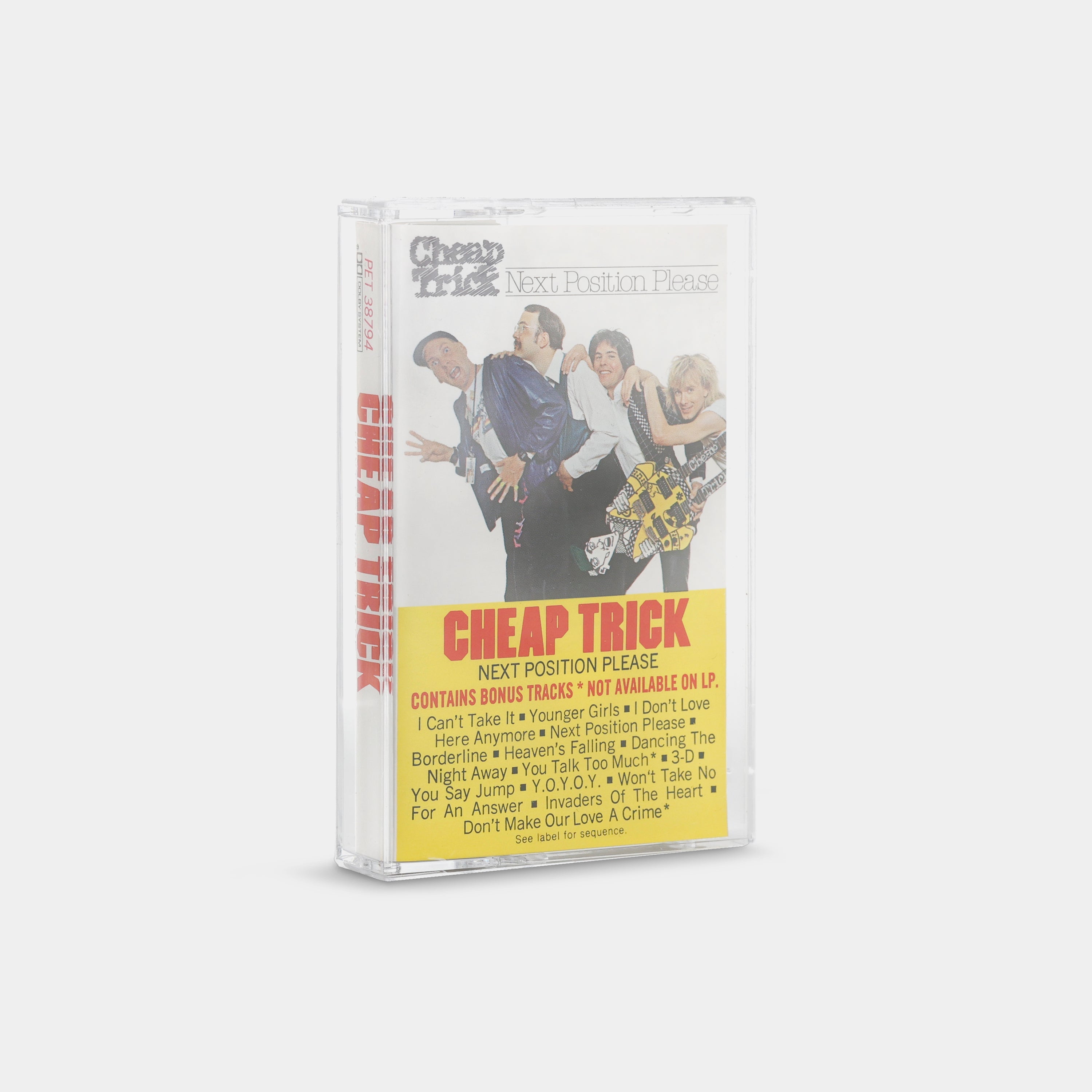Cheap Trick - Next Position Please Cassette Tape | Vintage Music Collection | Perfect for Retro Music Lovers & Cassette Collectors