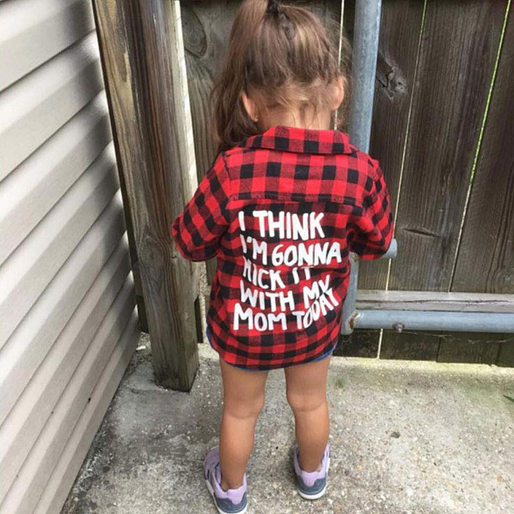 Toddler Long Sleeve Plaid Shirt for Boys & Girls - Warm Winter & Spring Top Coat for Kids | Perfect for Playdates, School & Outdoor Activities