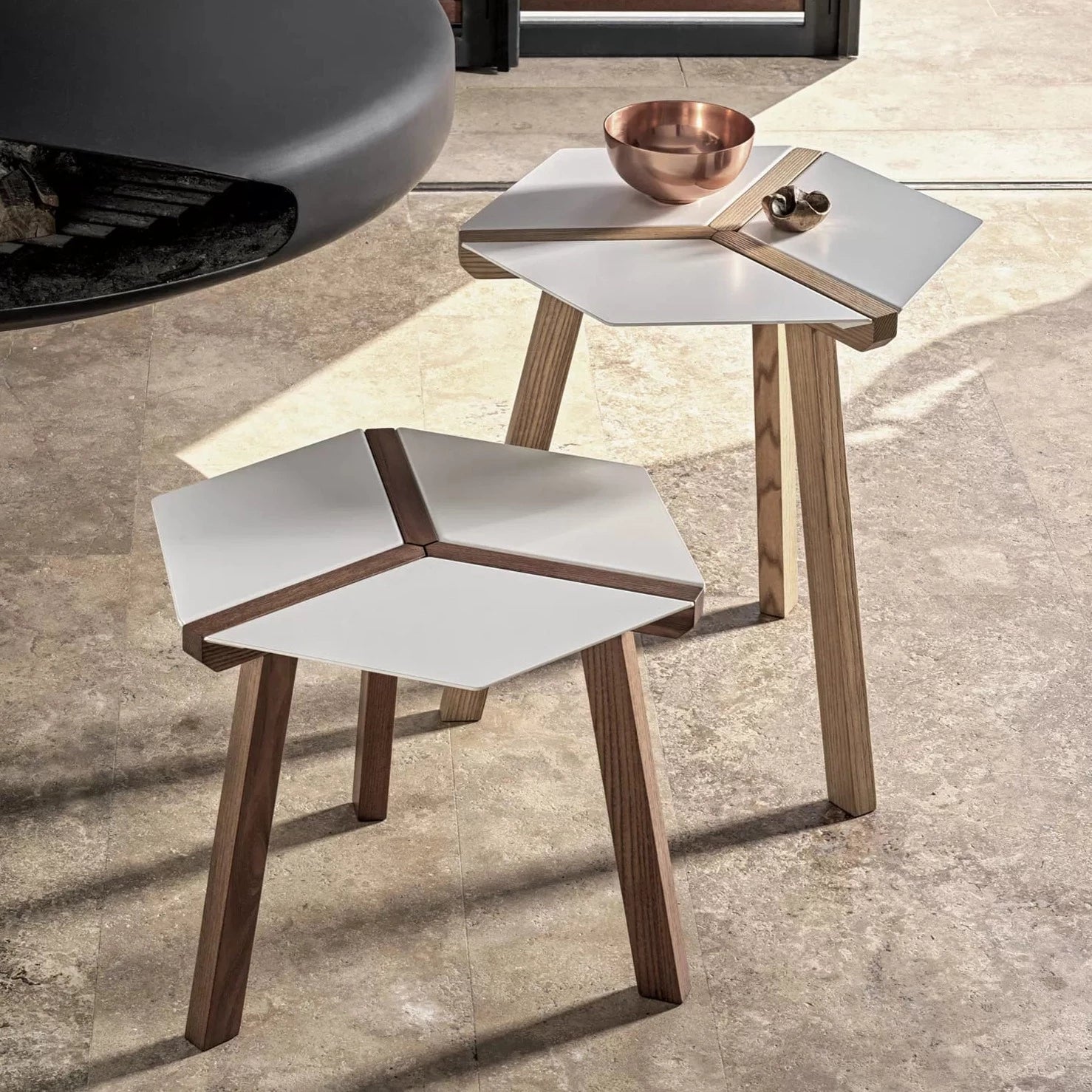 Modern Esa Coffee Table - Solid Wood Mid-Century Design for Living Room, Office & Lounge - Stylish & Functional Home Decor