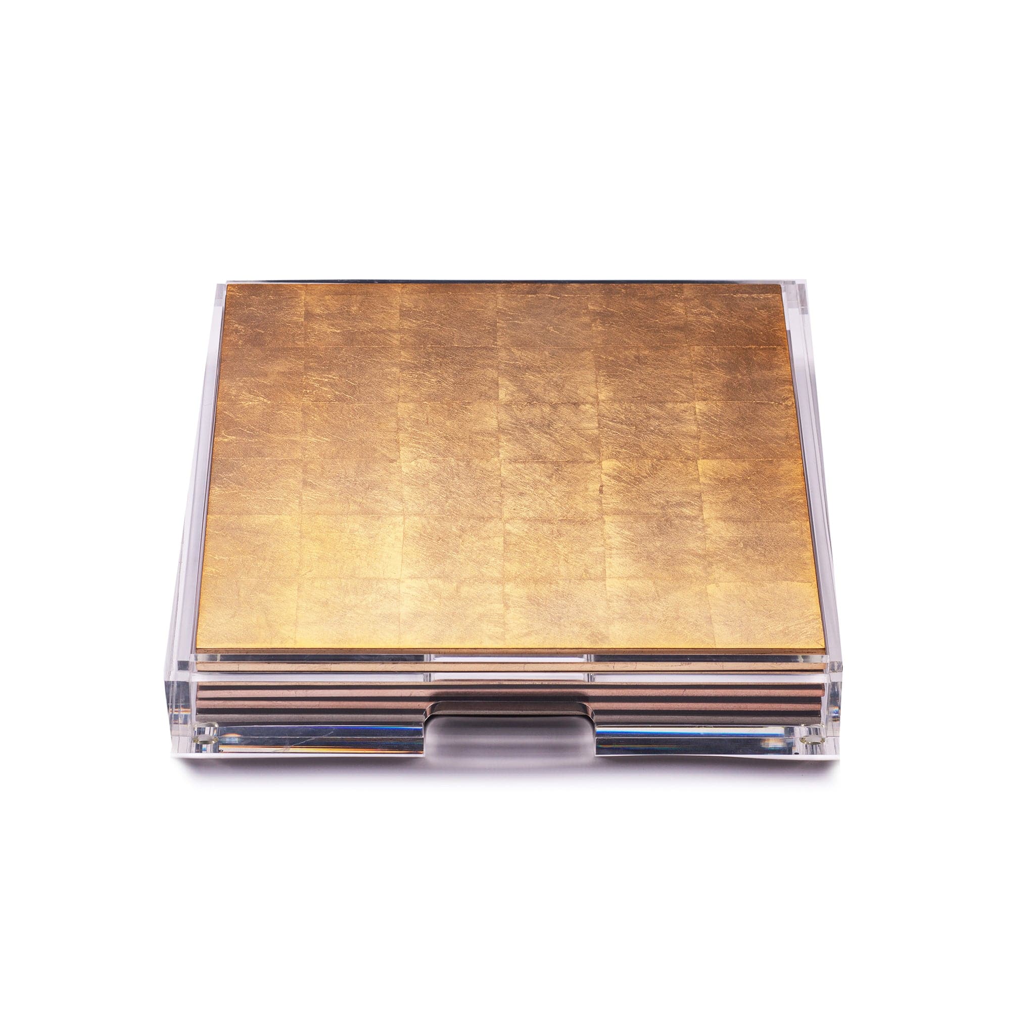 Placebox Clear Silver Leaf & Gold - Elegant Decorative Leaves for DIY Crafts, Scrapbooking, and Home Decor