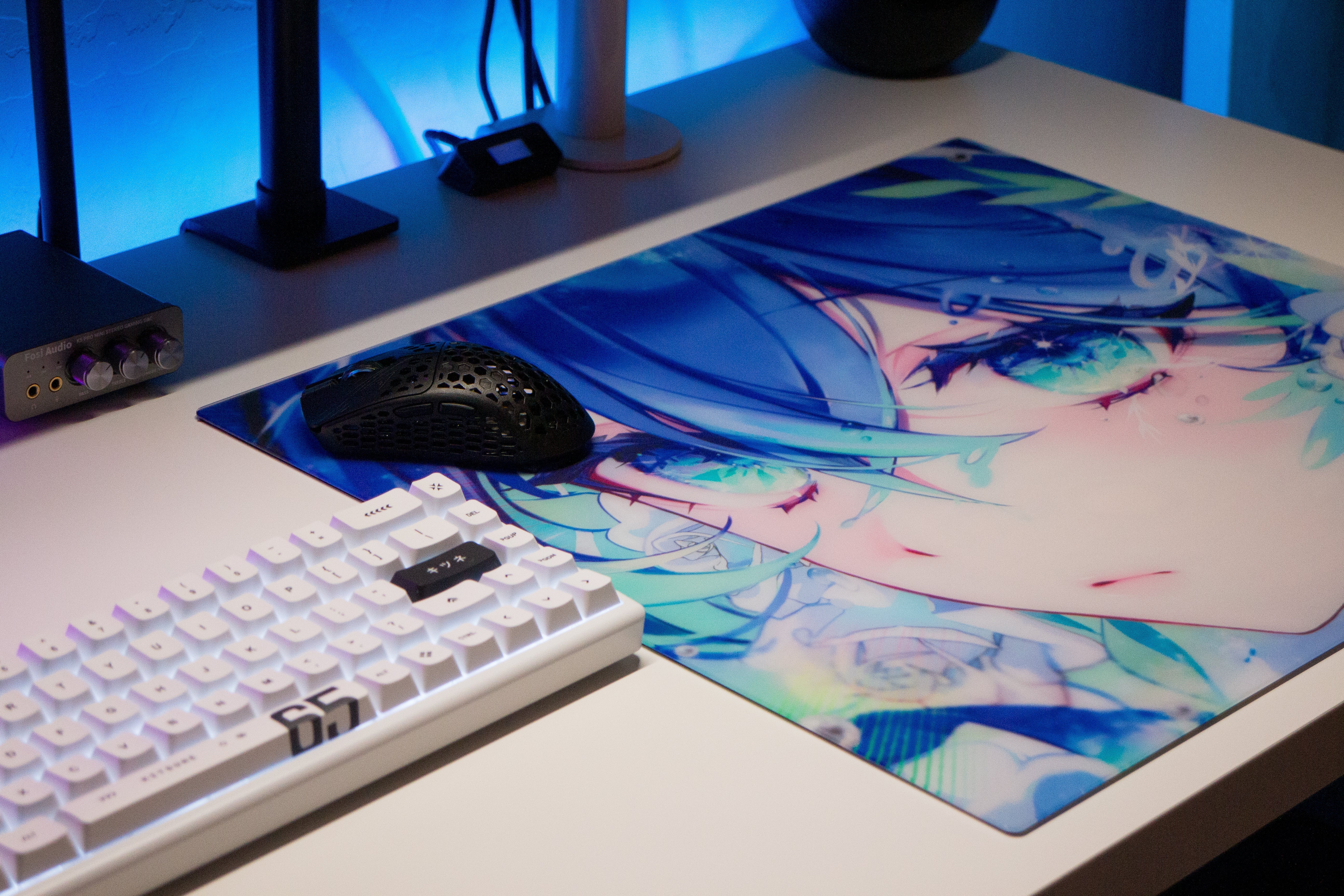 Kanami Minami Limited Edition Glass Mouse Pad - Smooth Gaming & Office Surface - Perfect for PC, Laptop & Workstation Setup