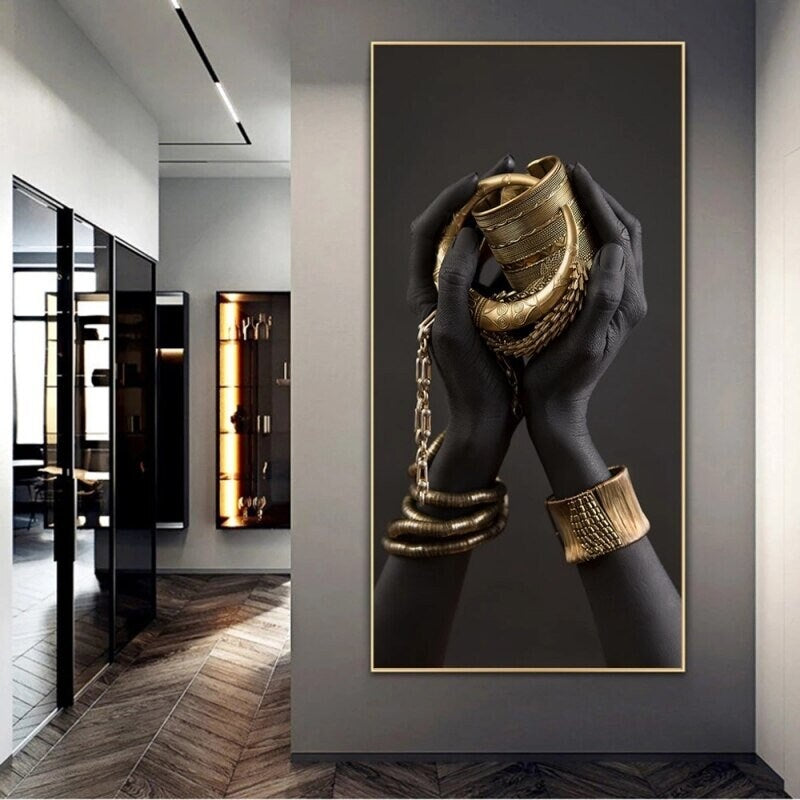 Black Girl Art Prints - Empowering Wall Decor for Women of Color | African American Home & Office Inspiration