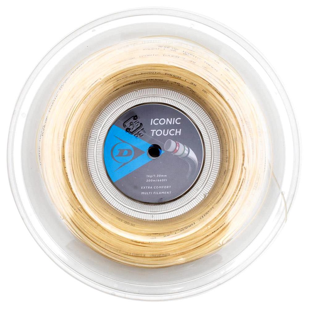 Dunlop Iconic Touch Tennis String Reel - Premium Performance for Competitive Play & Practice | Perfect for Tennis Enthusiasts & Professional Players