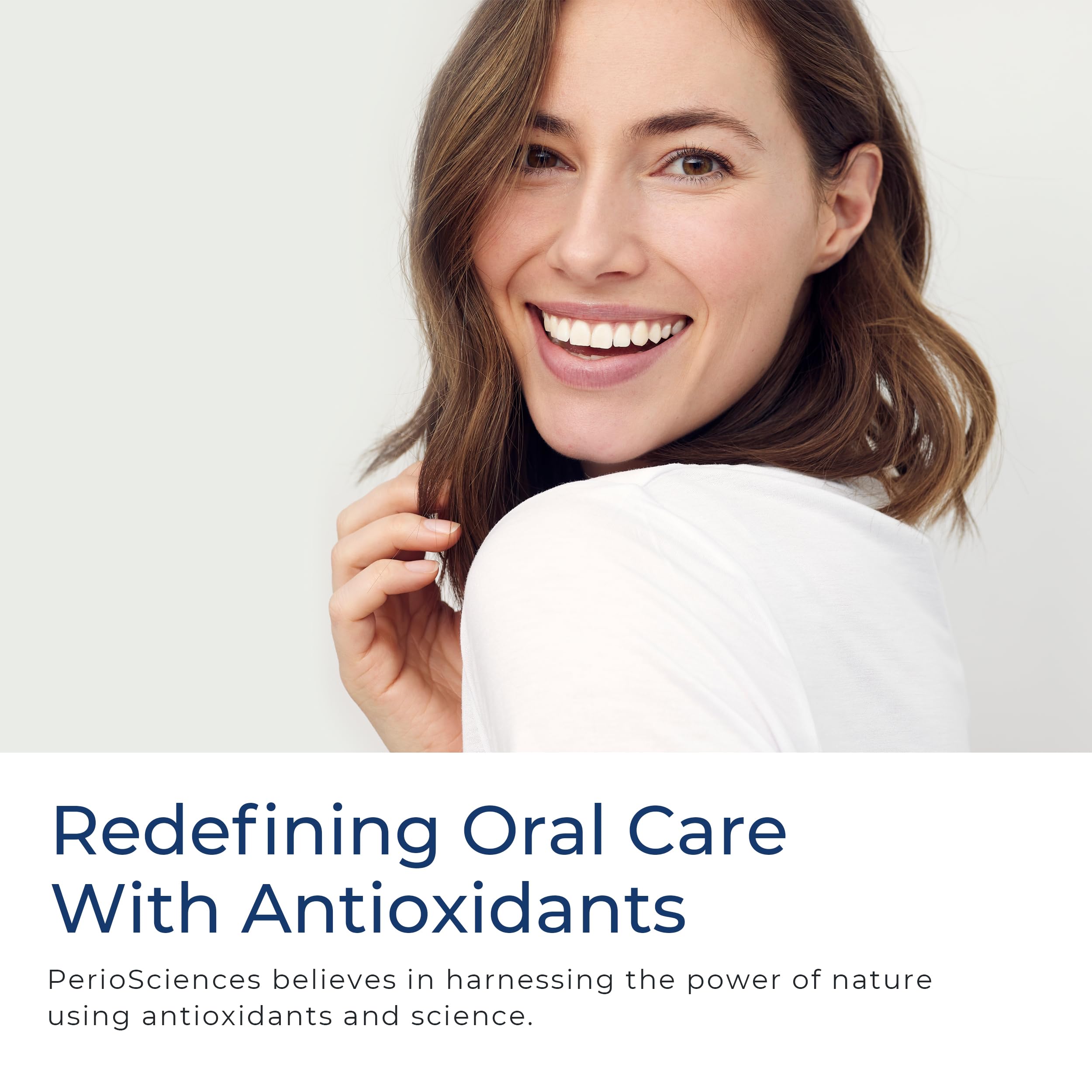 PerioSciences LED² Electric Toothbrush with 4 Cleaning Modes - Rechargeable Light Therapy Toothbrush for Oral Care & Teeth Whitening - Perfect for Travel, Home Use and Gum Health Maintenance