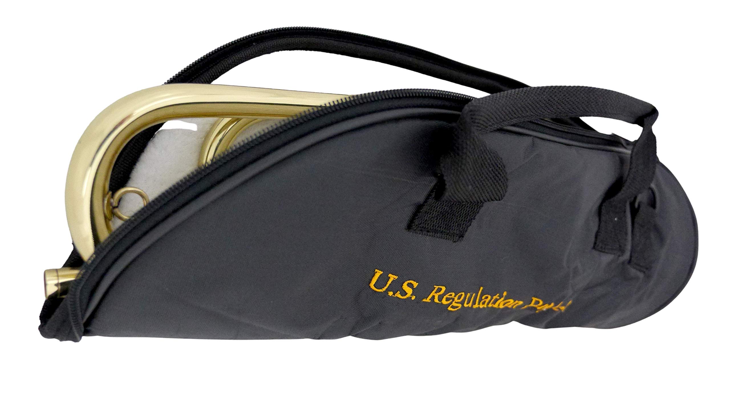 Premium Brass Lacquer Trumpet with Mouthpiece, Carry Bag & Instruction Book - Perfect for Beginners, Students & Professional Musicians