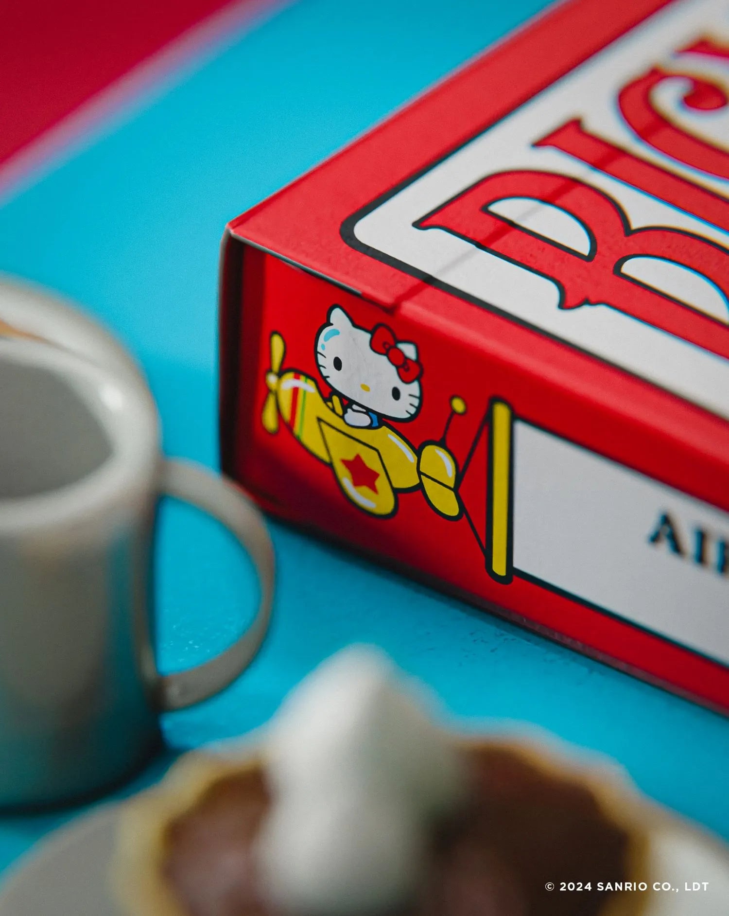 Hello Kitty 50th Anniversary Bicycle Playing Cards - Collectible Deck for Games, Magic Tricks & Gift Giving
