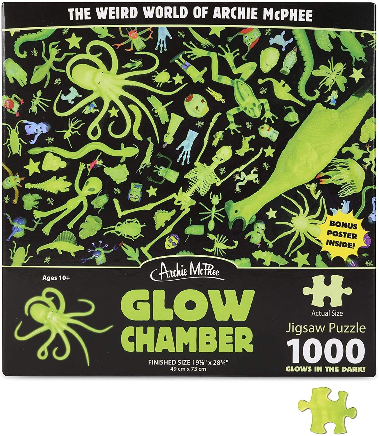 Glow Chamber Puzzle - 3D LED Light Up Brain Teaser Game for Adults & Teens - Perfect for Stress Relief, Gifts, and Home Decor