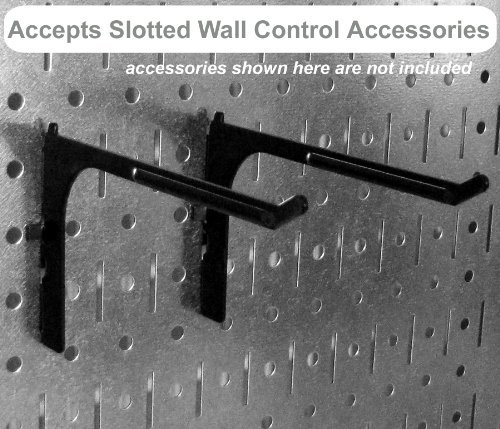 Wall Control Gardening Tool Pegboard Organizer - Heavy Duty Wall Storage Kit for Garden Tools, Green | Perfect for Garage, Shed & Workshop Organization