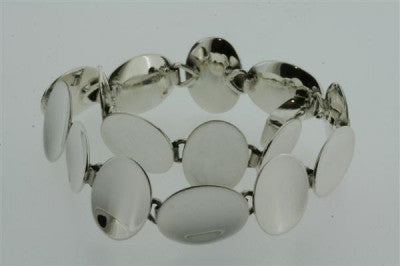 Concave Pebble Bracelet - Polished Stone Beaded Wristband for Women | Perfect for Yoga, Meditation & Boho Fashion