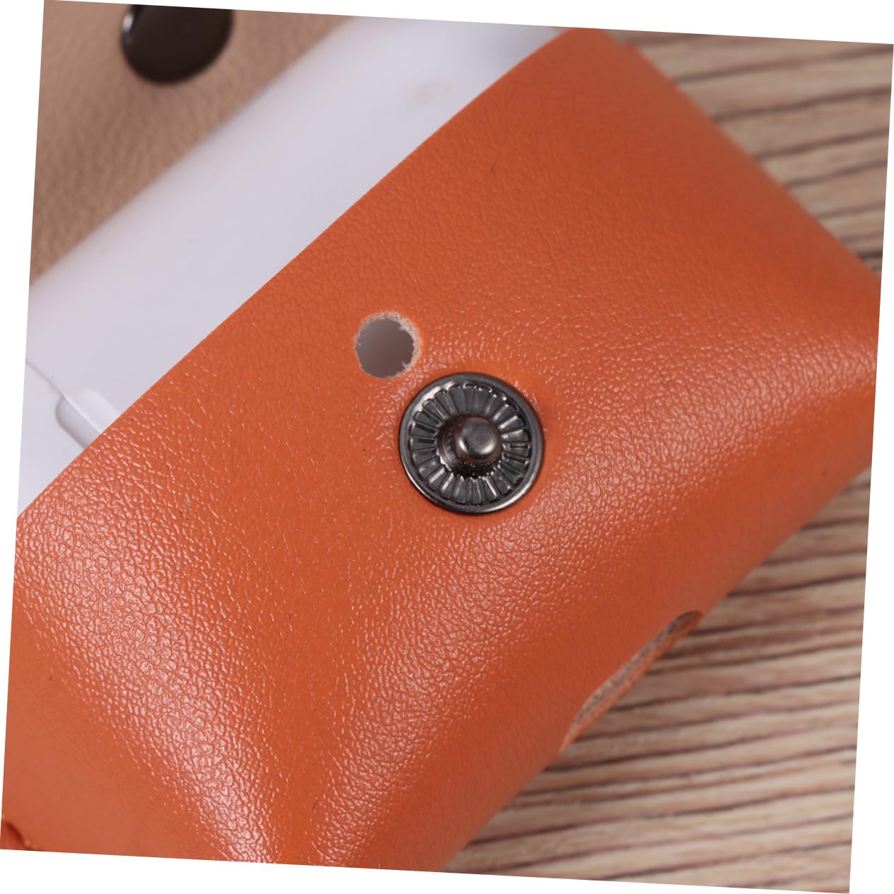 Veemoon Stylish PU Leather Headphone Case - Compatible with Wireless Earbuds Charging Case, Easy Access Design for AirPods & Bluetooth Earphones - Perfect for Travel, Gym & Daily Protection