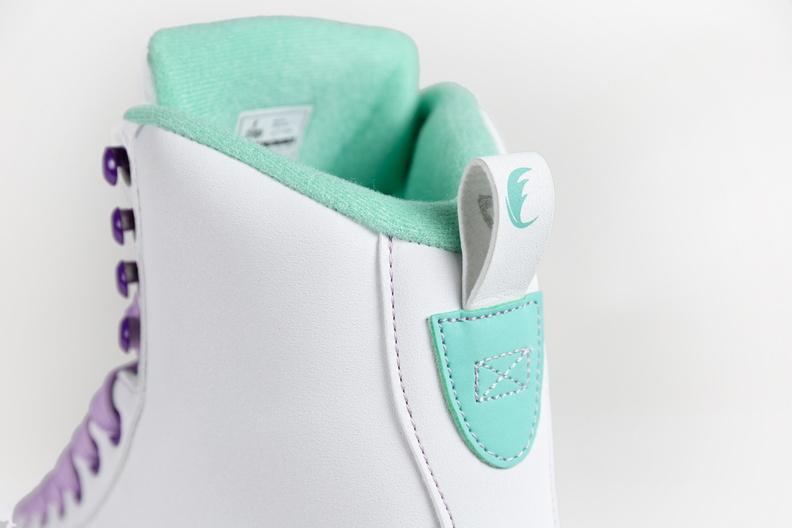 Chaya Melrose White & Teal Roller Skates for Women - Outdoor & Indoor Quad Skates with Lightweight Design - Perfect for Rink Skating, Roller Derby & Casual Street Skating