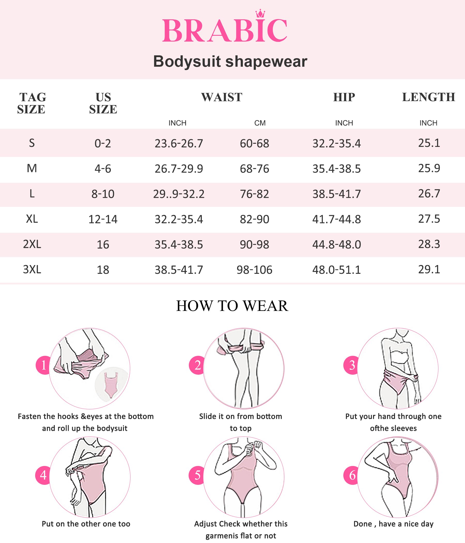 BRABIC Women's Tummy Control Bodysuit - Ribbed Square Neck Sleeveless Tank Top Shapewear for Slimming & Smoothing | Perfect for Layering, Office Wear & Everyday Comfort