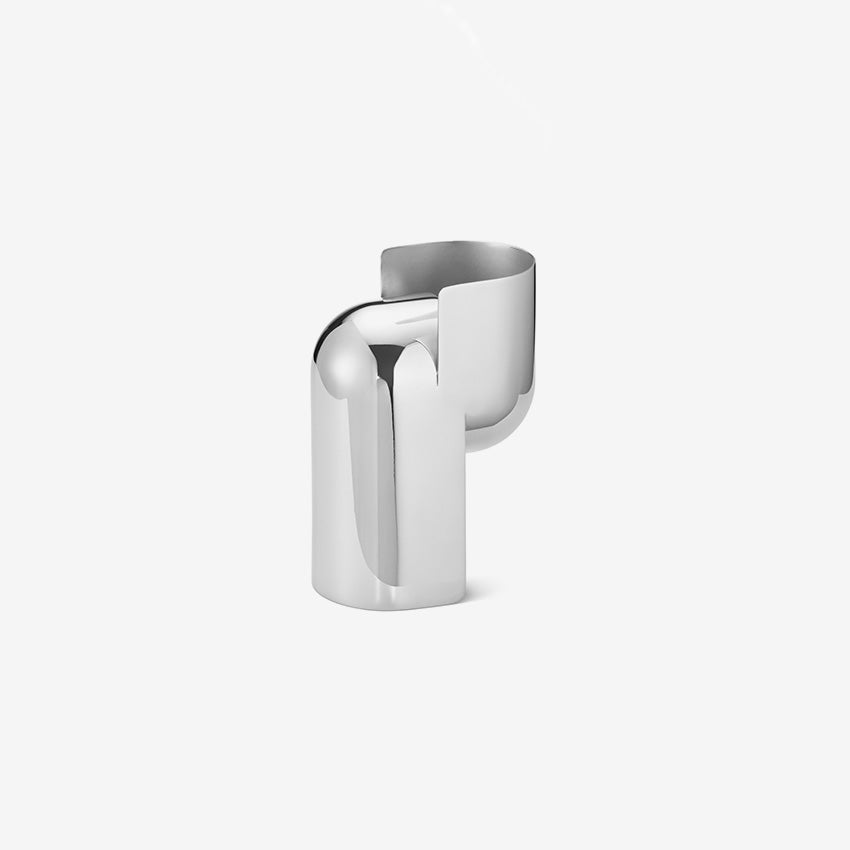 Georg Jensen Nendo Candle Holder - Modern Scandinavian Home Decor for Living Room, Bedroom & Dining Table Centerpiece