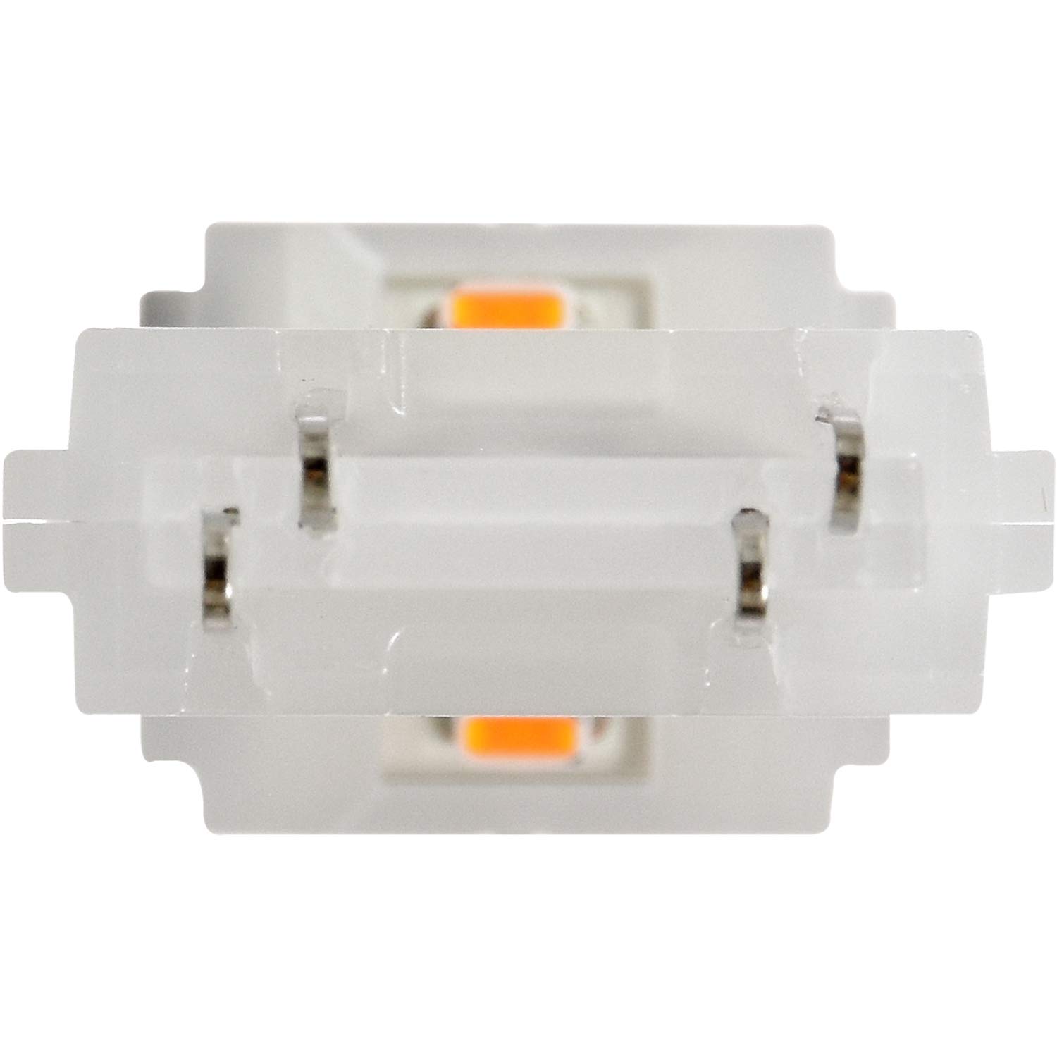 SYLVANIA 4157 LED Amber Mini Bulb - 2 Pack for Park & Turn Lights
