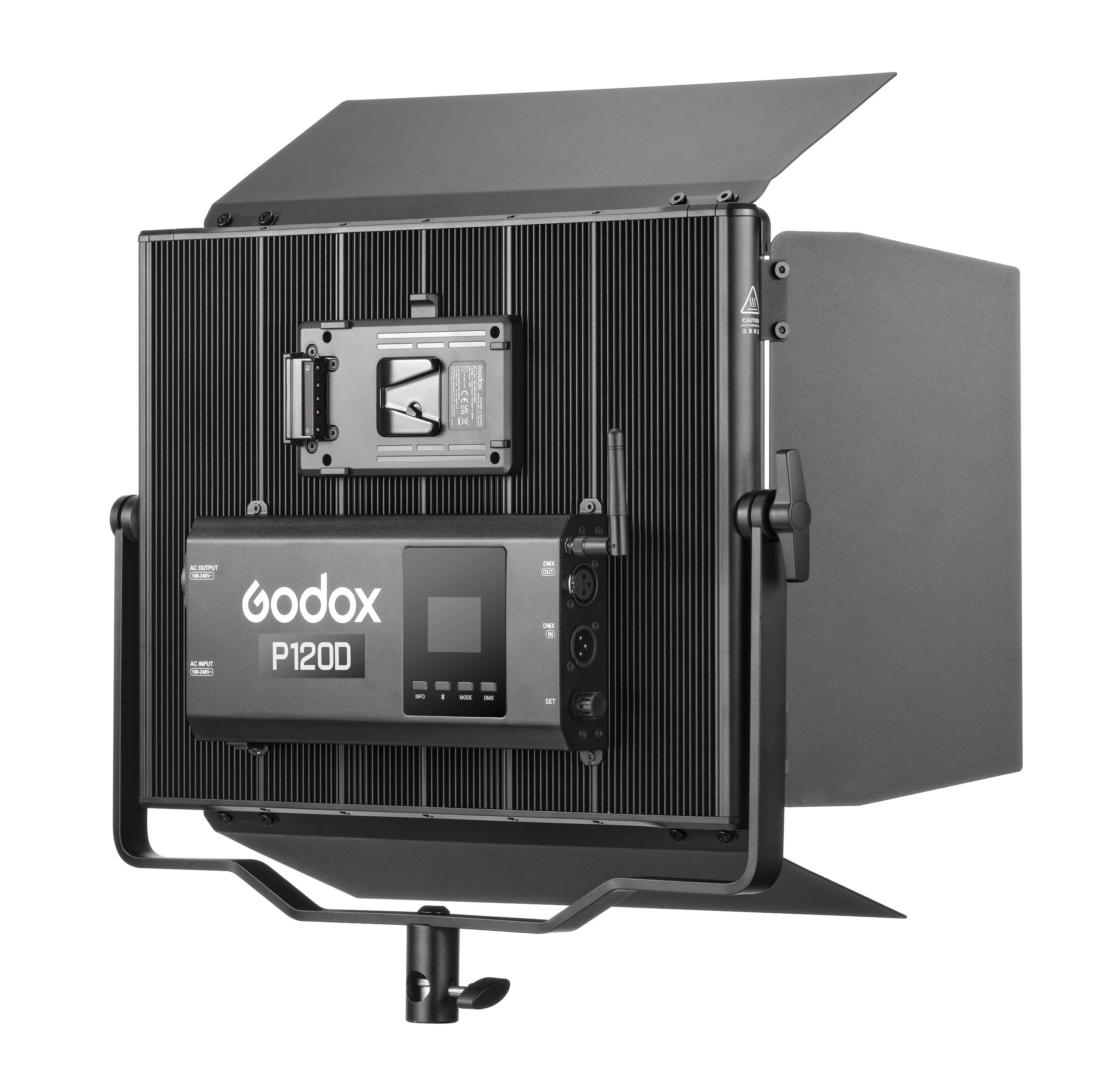 Godox P120D K1 Daylight Balanced LED Light Panel Twin Kit - Professional Studio Lighting for Photography & Videography - Perfect for YouTube, Live Streaming, and Product Shoots